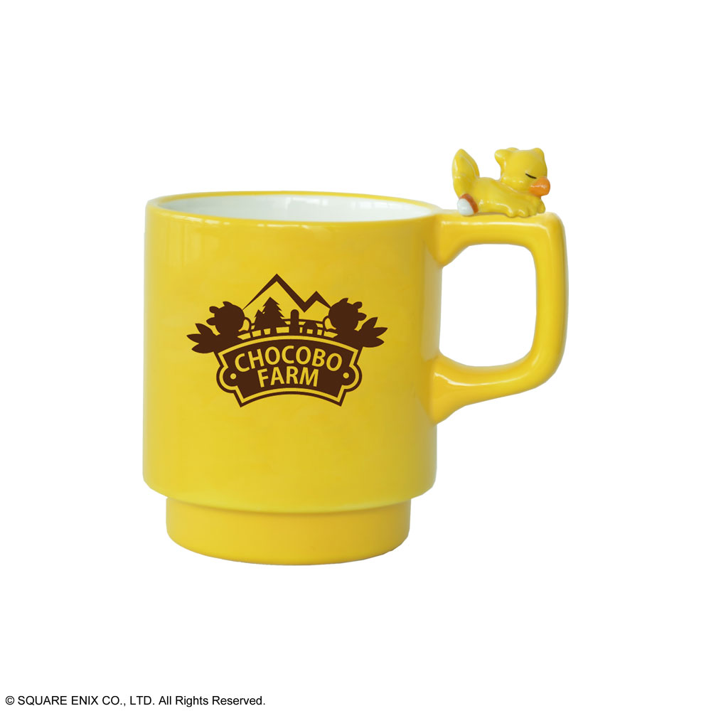 Chocobo Final Fantasy Etched Beer Mug 