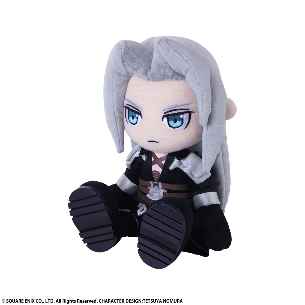 Final Fantasy Vii Remake Cloud Sephiroth Mini Plush Figure Doll Square Enix Animation Art Characters Com Collectibles