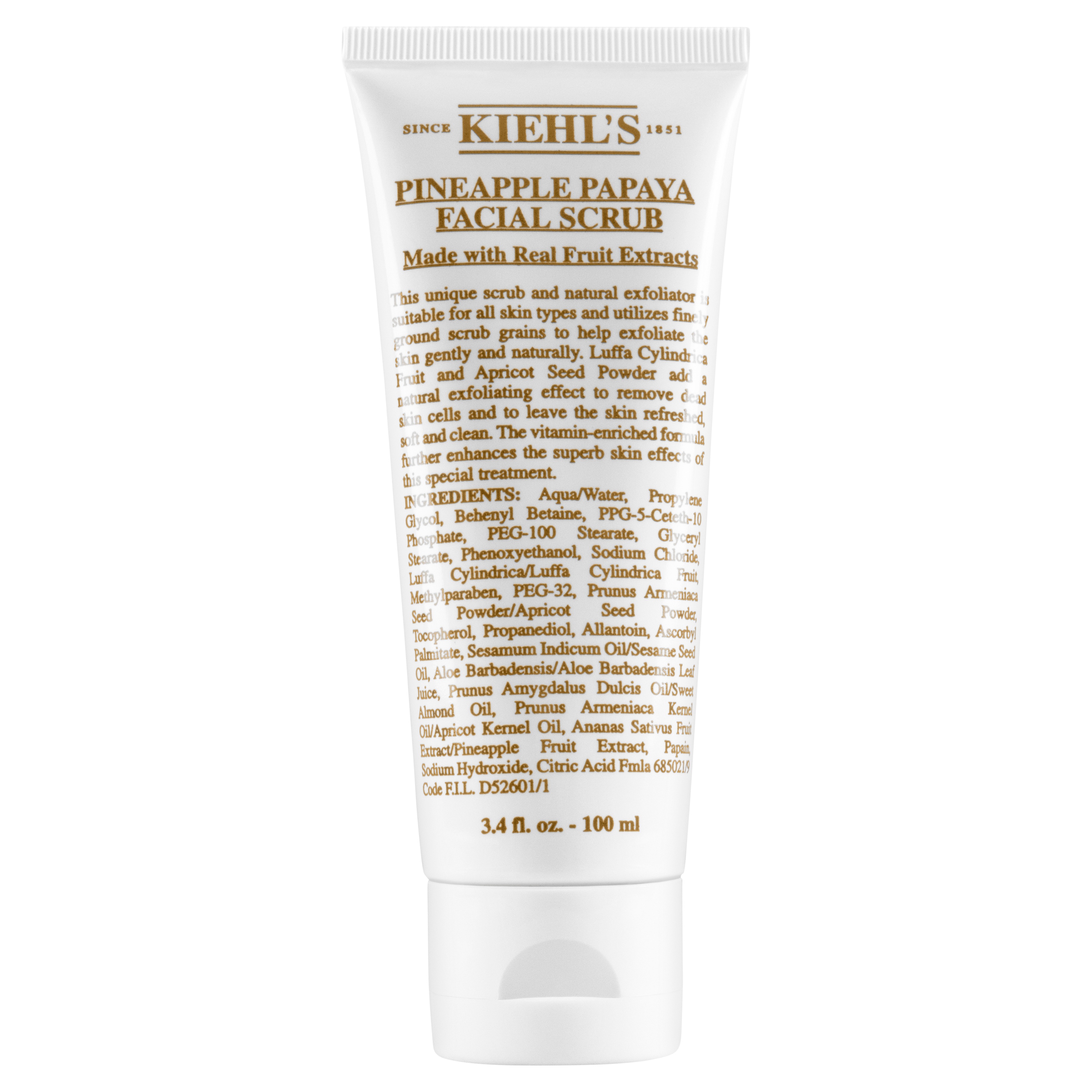 Kiehl's Pineapple Papaya Facial Scrub L'Oréal Family & Friends