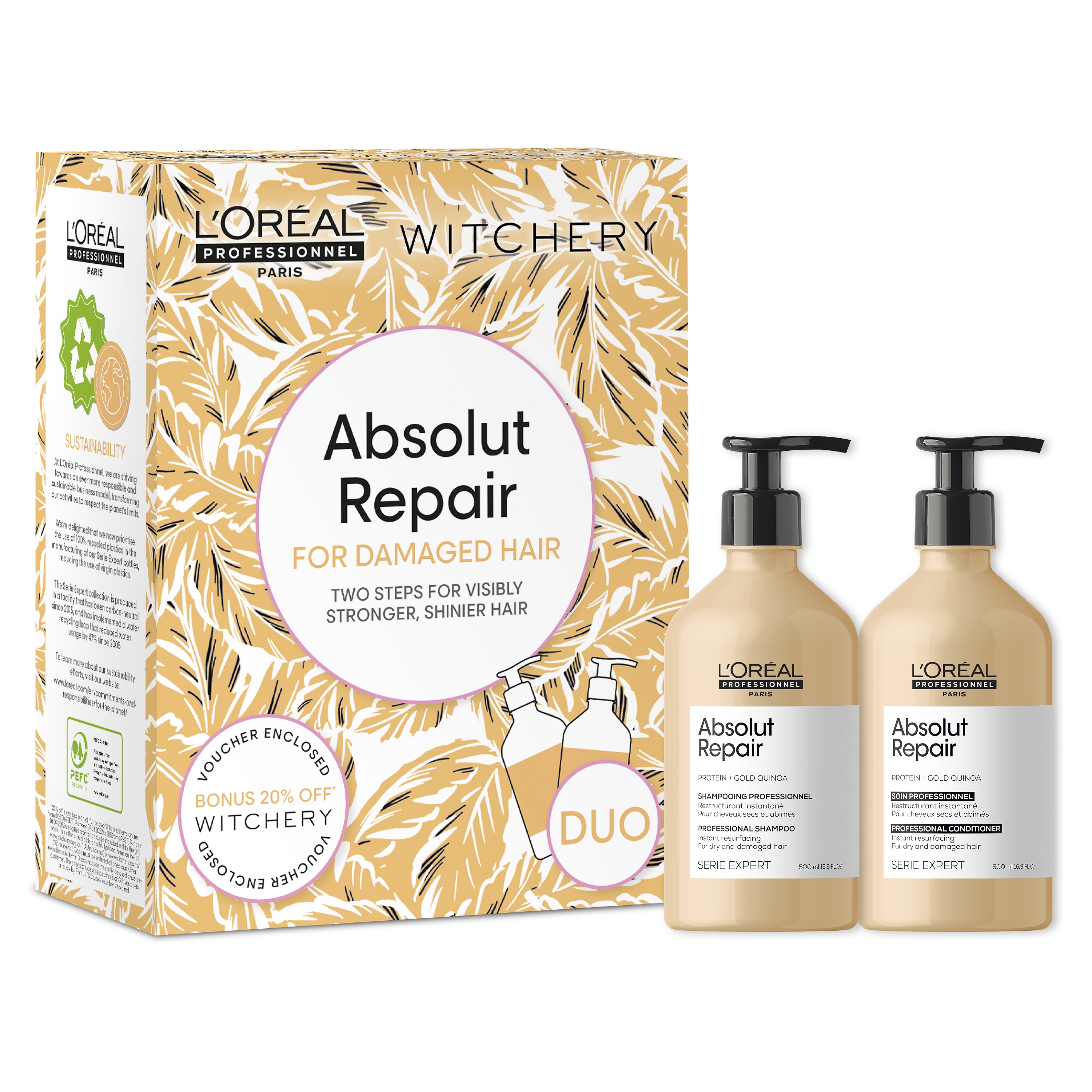 L’Oréal Professionnel Autumn Gifting Absolut Repair Duo L'Oréal Family & Friends L’Oréal Professionnel Autumn Gifting Absolut Repair Duo L'Oréal Family & Friends