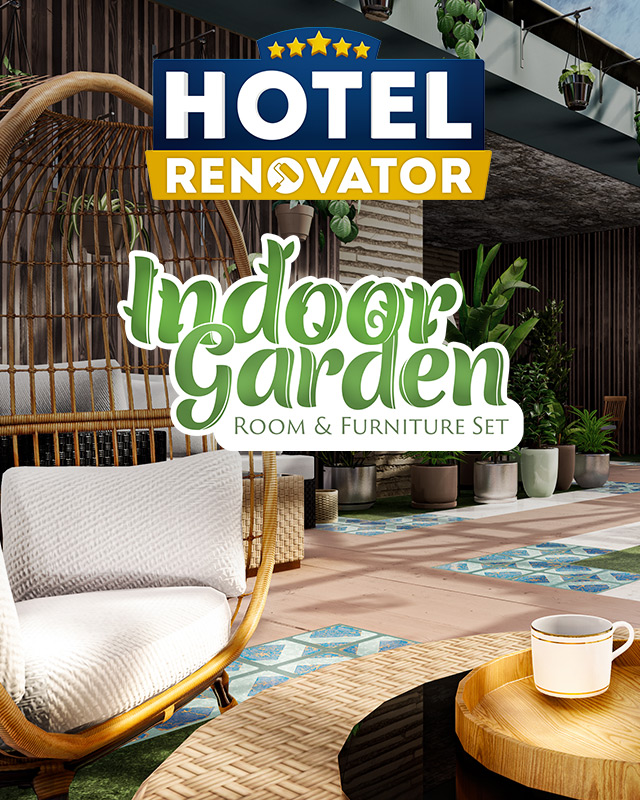 Hotel Renovator Indoor Garden Room & Furniture Set Focus