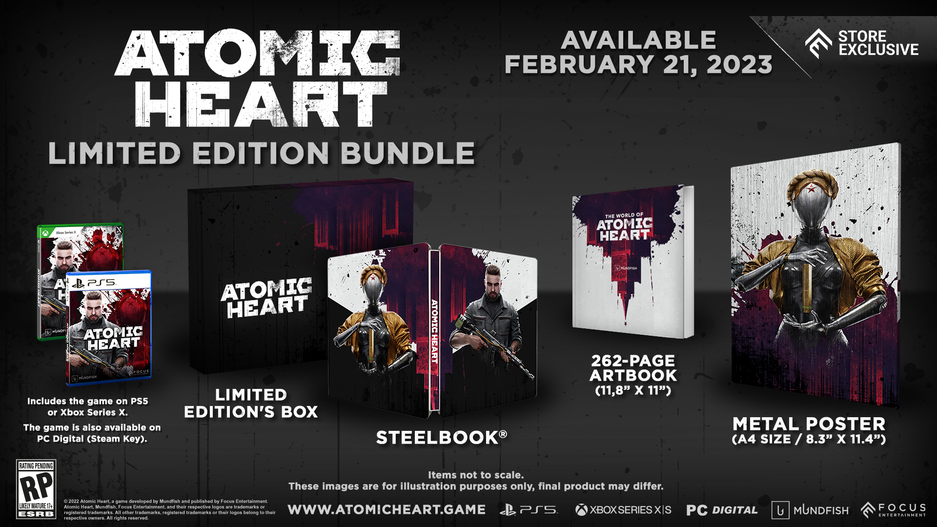Atomic Heart [Limited Edition] (Multi-Language) for PlayStation 5