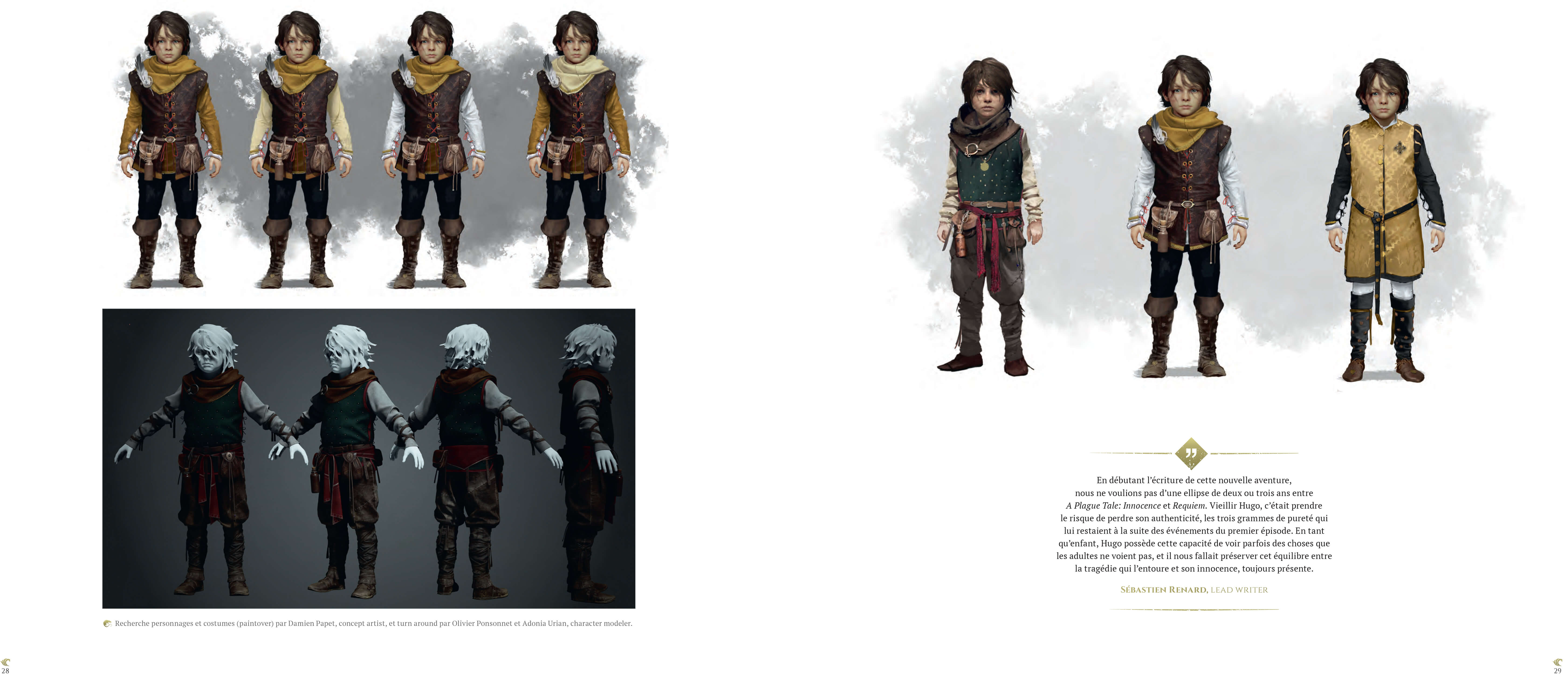 ArtStation - A plague Tale : Requiem - Characters Concepts in 2023