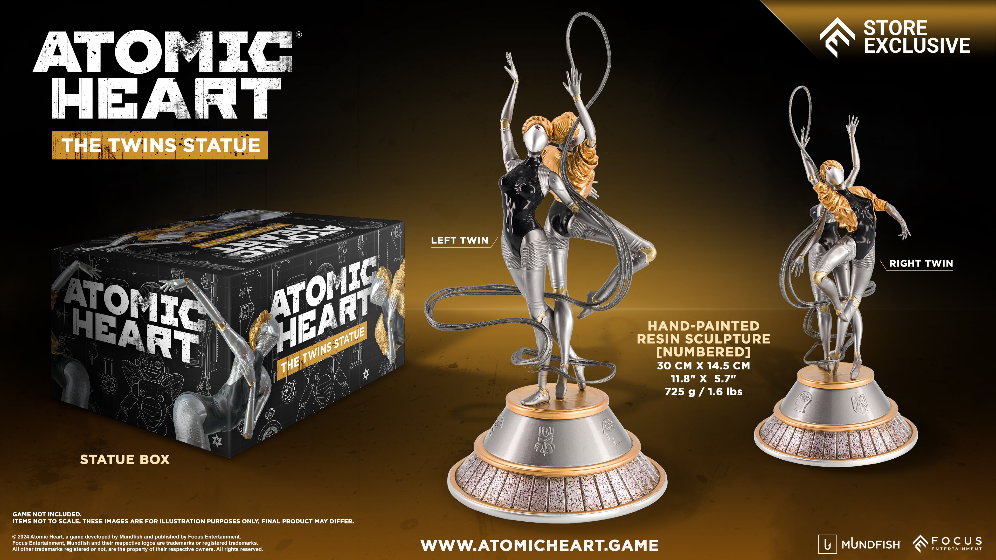 Atomic Heart - The Twins Statue | Focus Entertainment Store