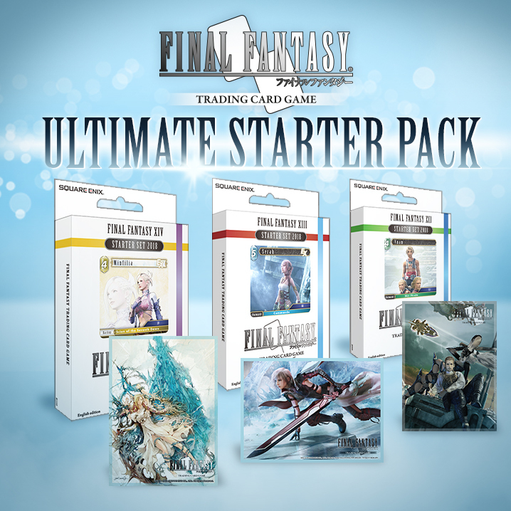 BUNDLE - FINAL FANTASY TRADING CARD GAME ULTIMATE STARTER ...