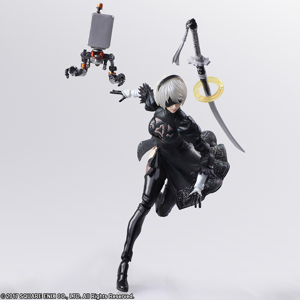 BRING ARTS MACHINE SET NIER AUTOMATA 2 FIGURE SET SQUARE ENIX