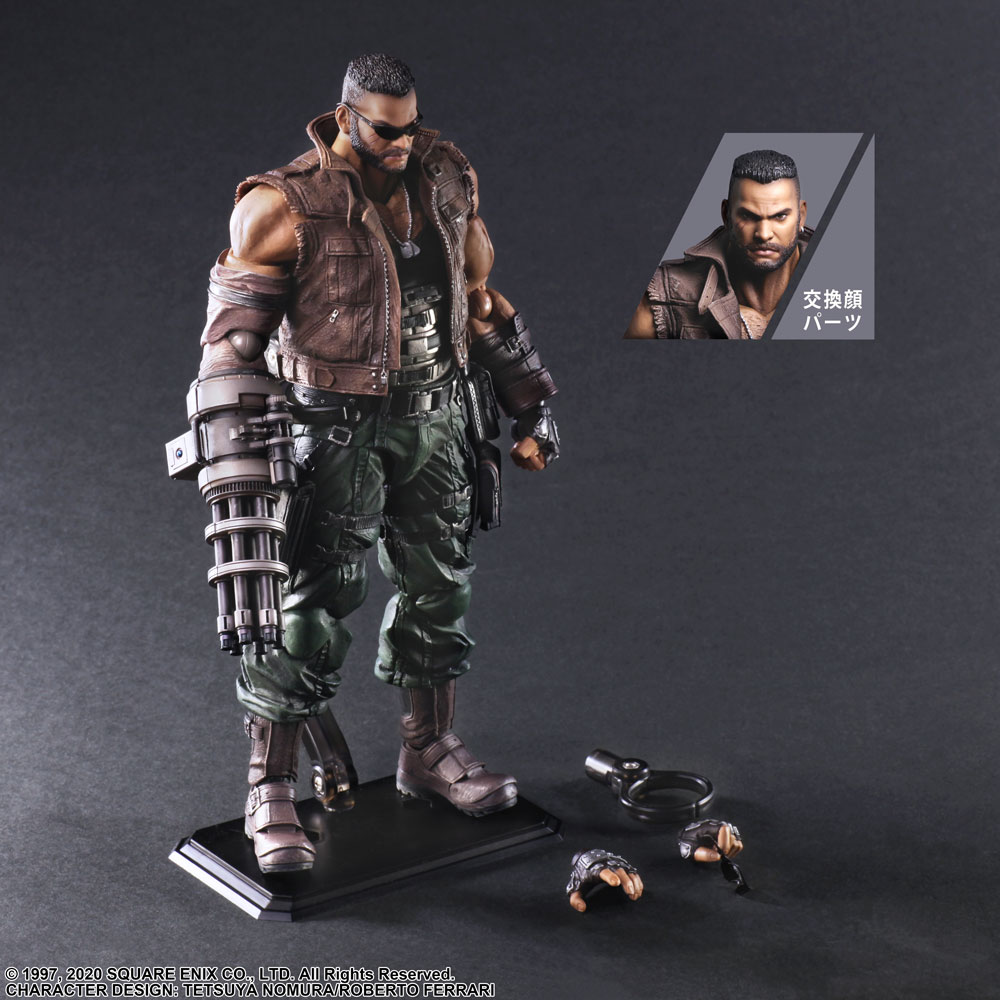 ff7 barret figure