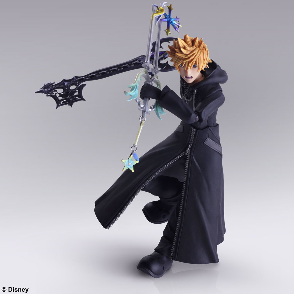 kingdom hearts roxas action figure