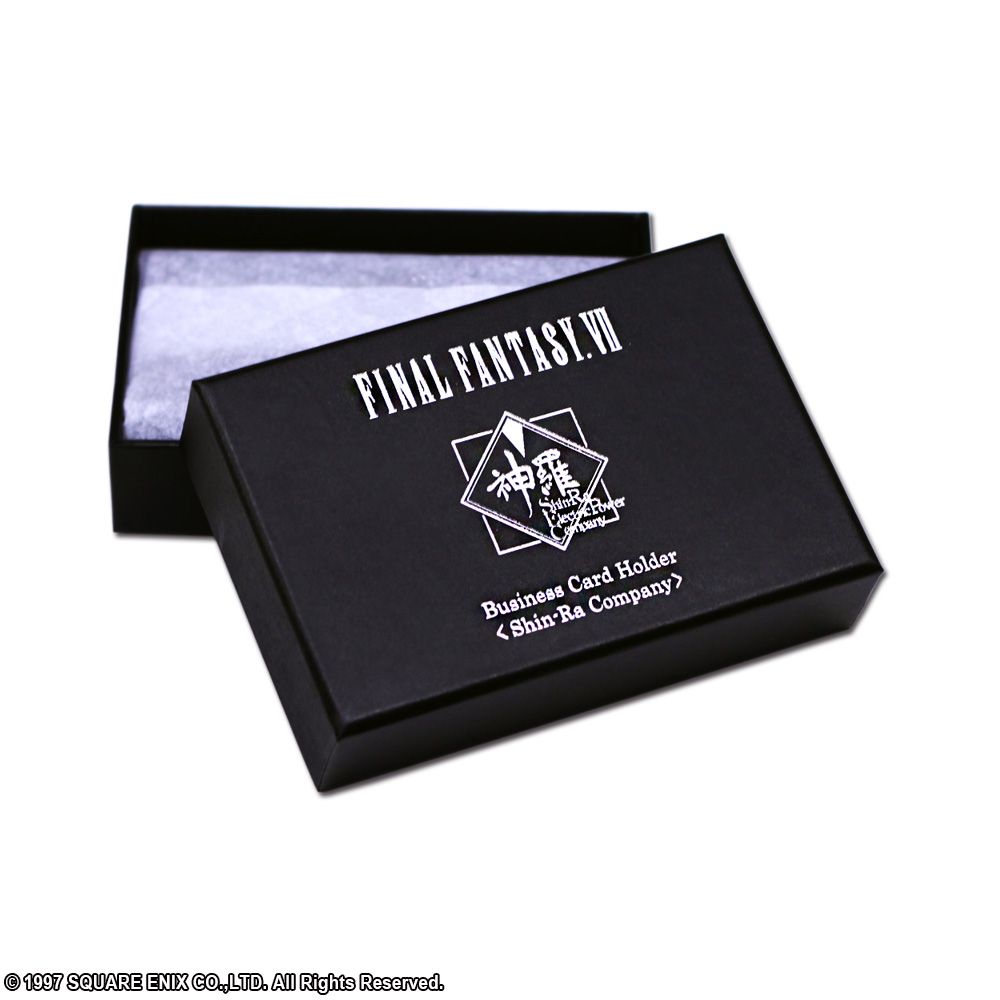 Final Fantasy Vii Business Card Holder Shin Ra Company Square Enix Store
