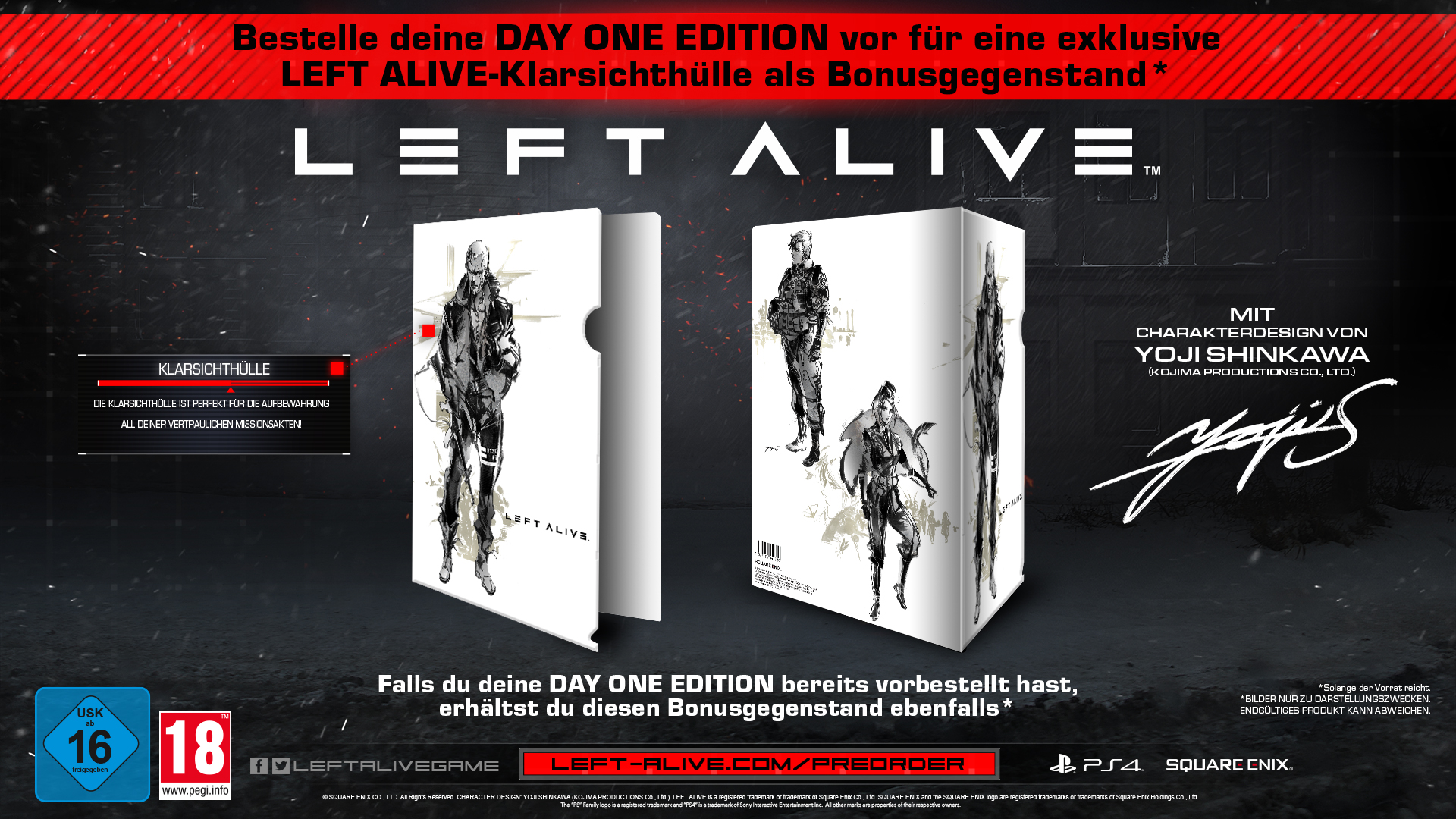 Left Alive Day One Edition Ps4 Square Enix Store