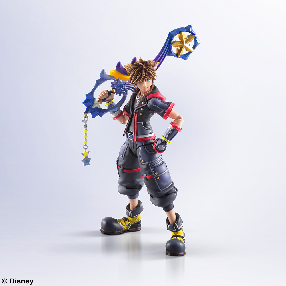 sora kingdom hearts 3 action figure 