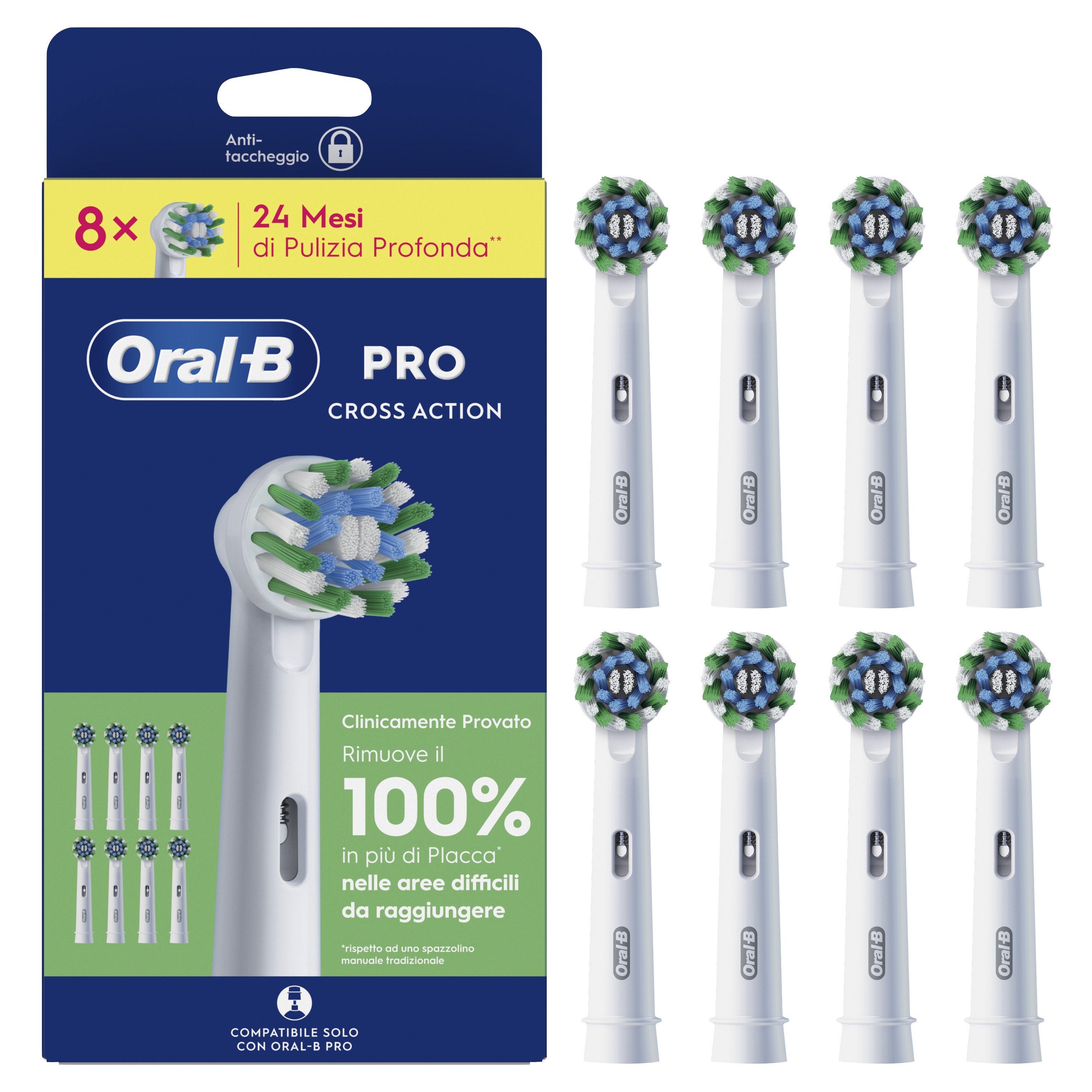 Oral-B Crossaction Refill 8 Pezzi - Immagine 5