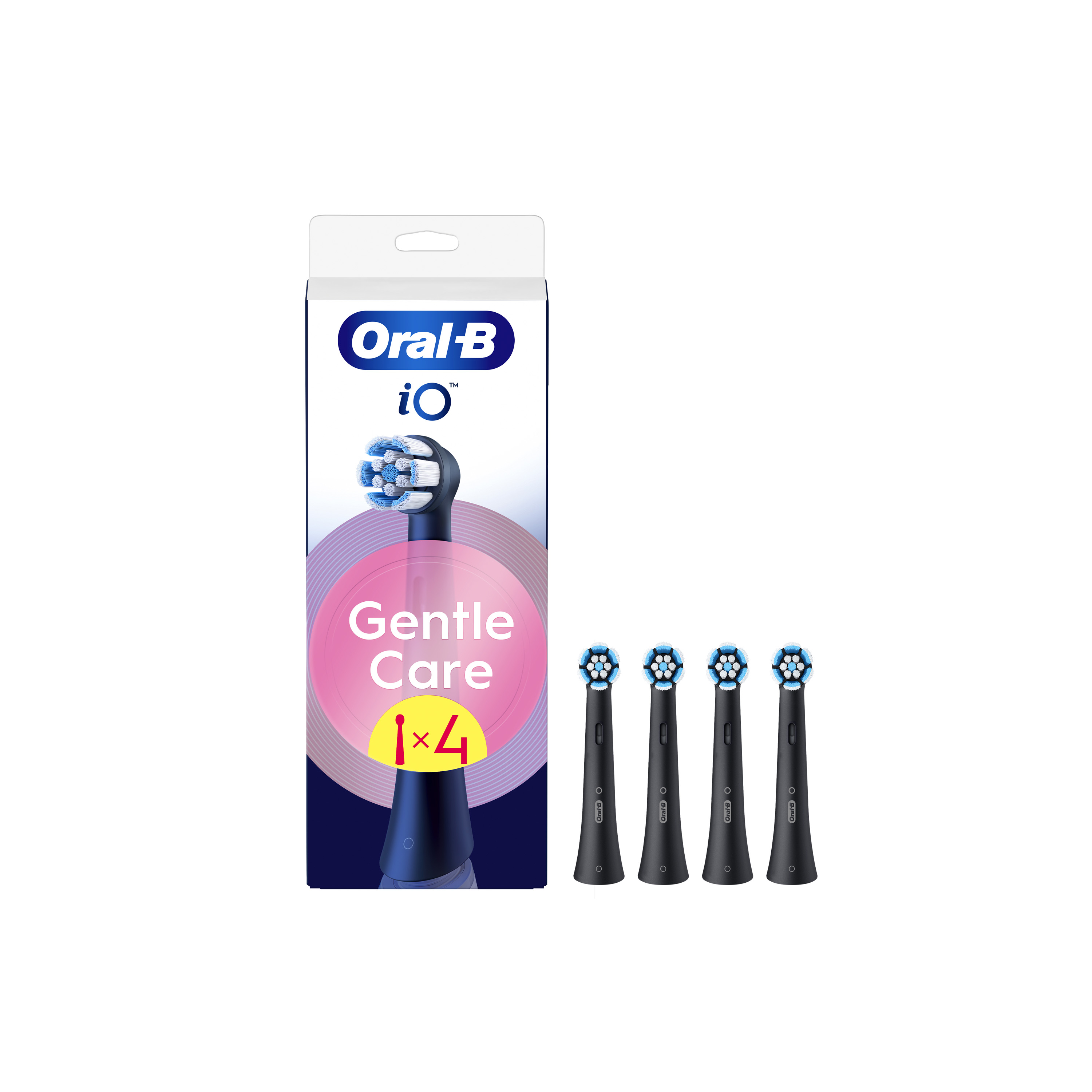 4 ct Value Pack iO Gentle Care (Black)