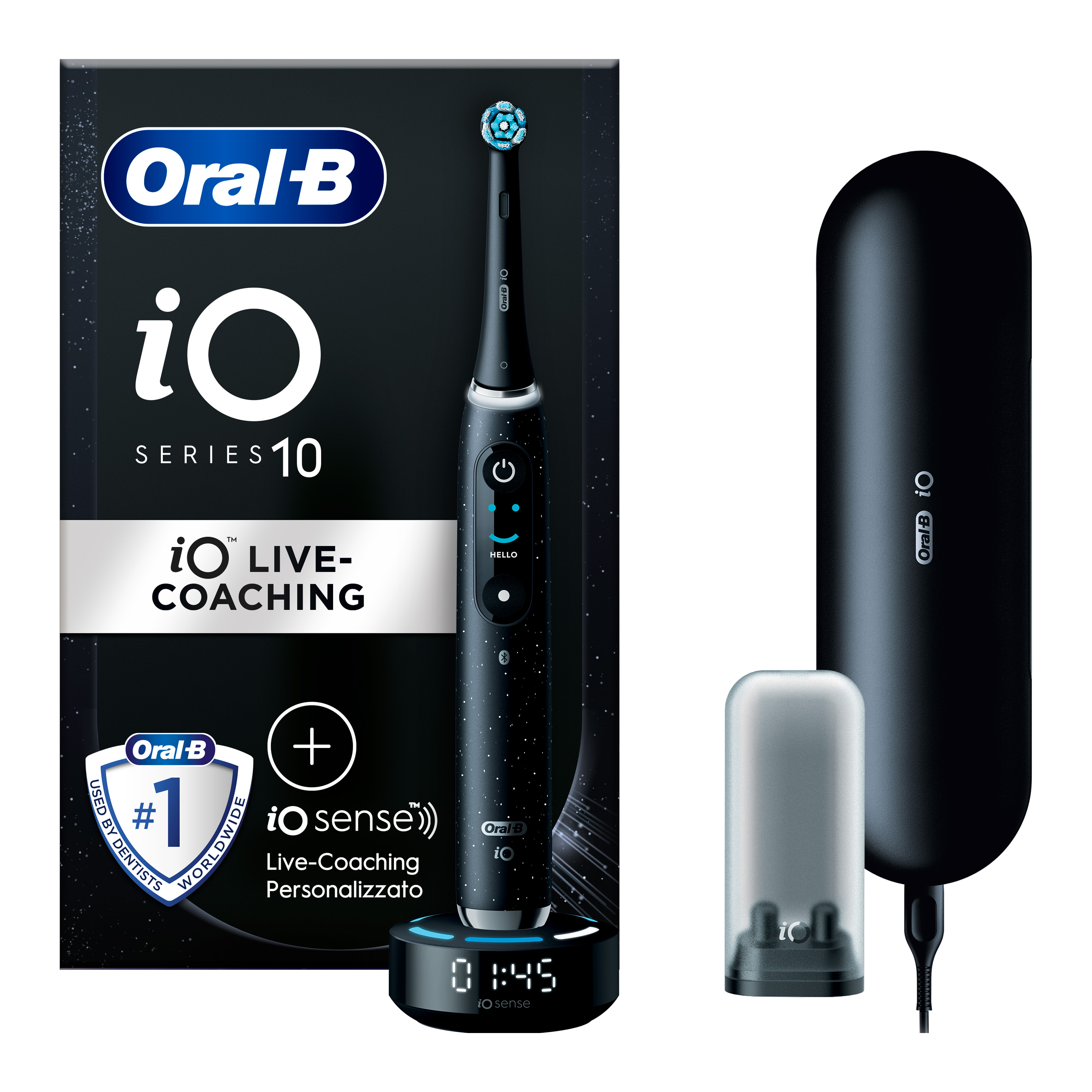 Oral-B Spazzolino Elettrico iO 10 Nero