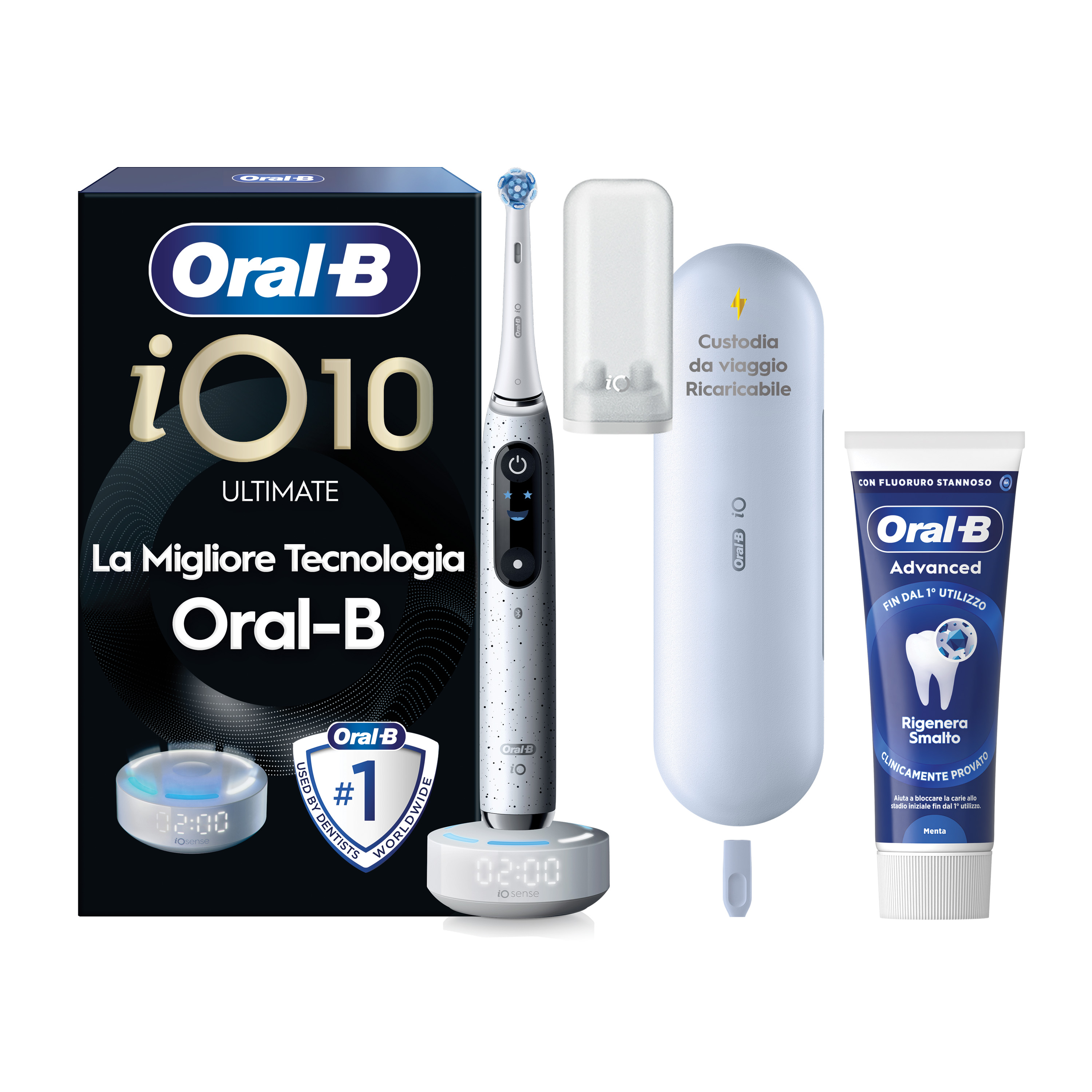Oral-B - iO 10 - Spazzolino Elettrico - Bianco - Immagine 4