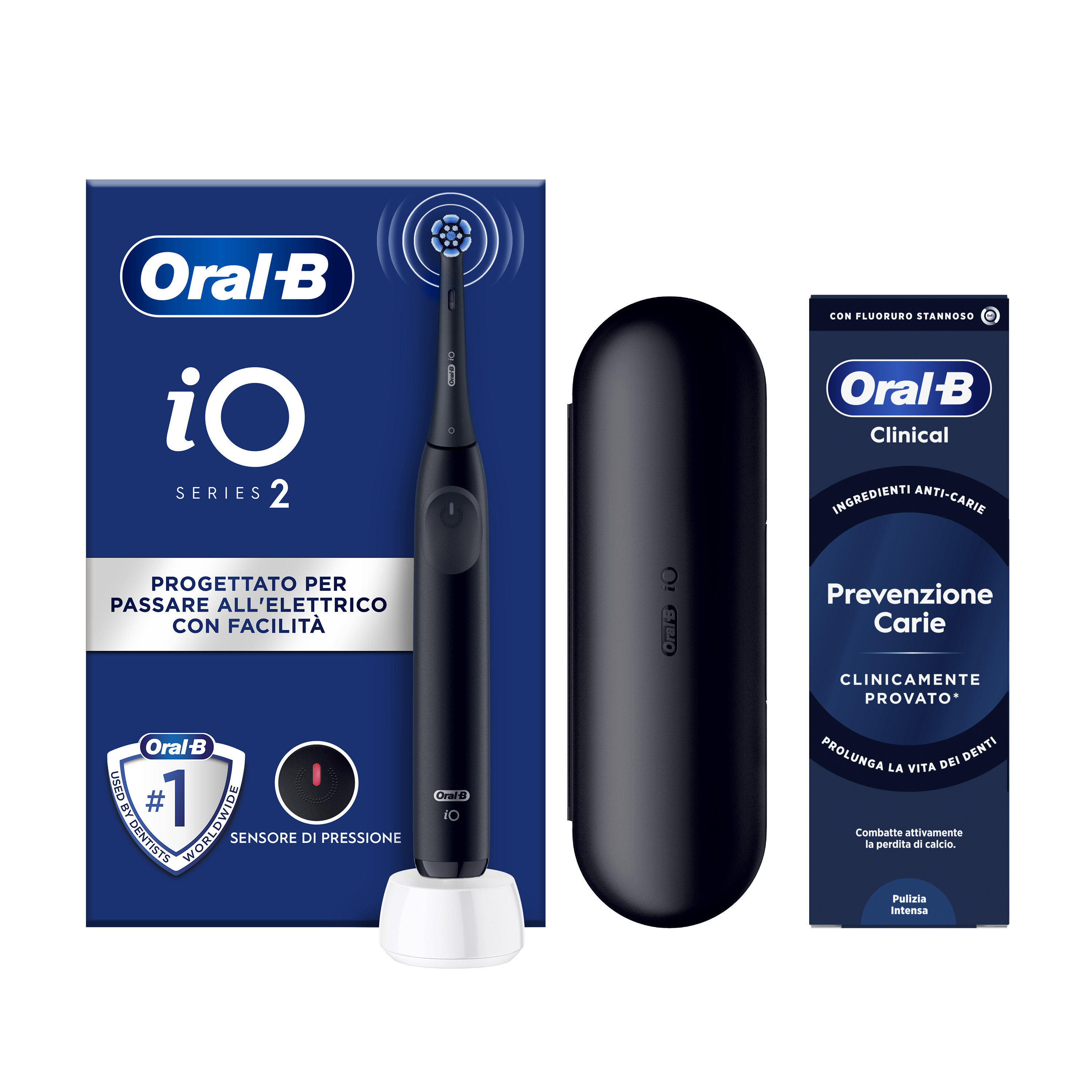 Oral-B - iO 2 - Spazzolino Elettrico - 3 Modalità - Nero - Immagine 15
