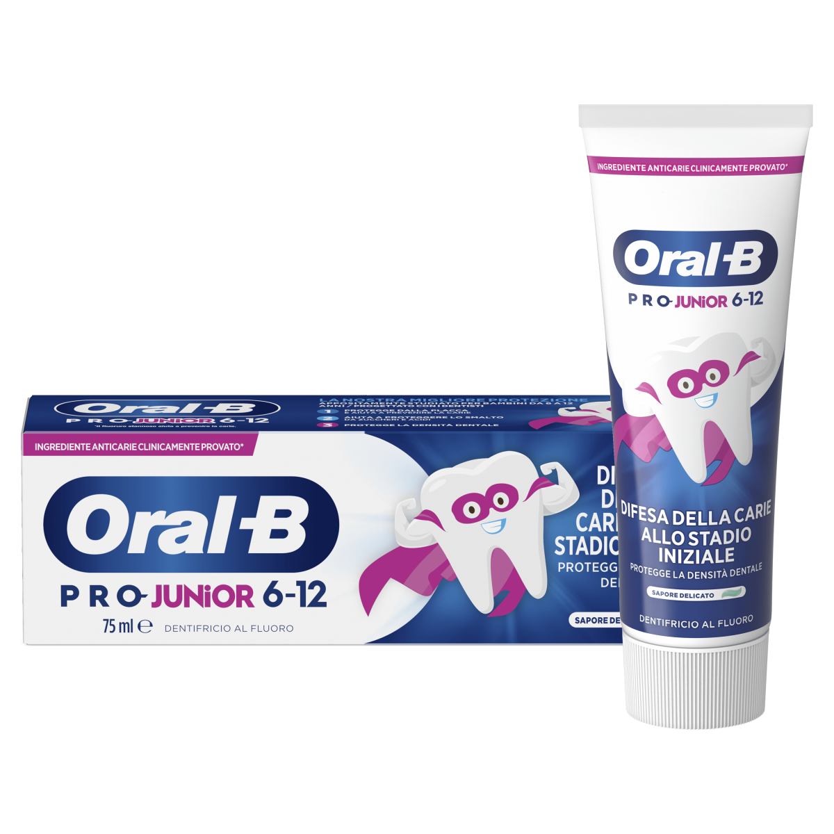 Oral-B Dentifricio Pro Junior (6-12 anni)