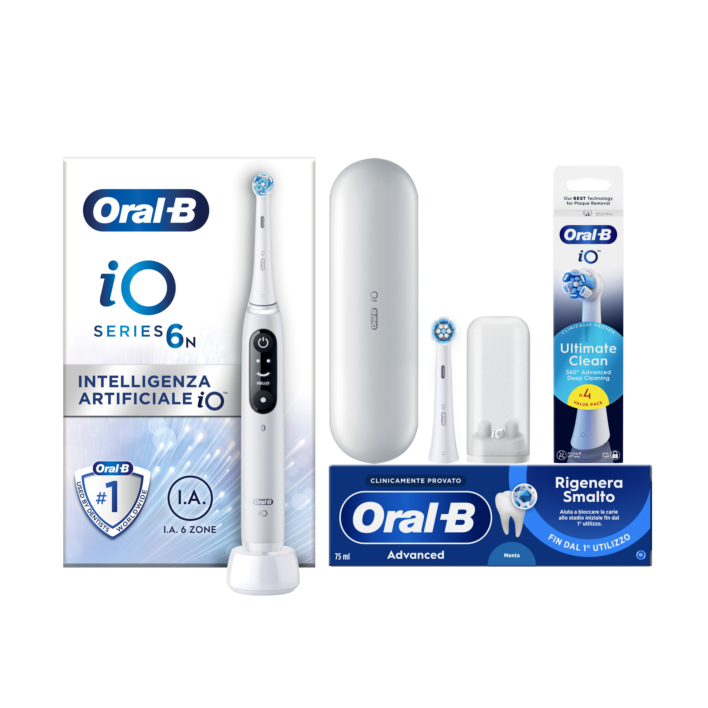 Oral-B Spazzolino Elettrico iO 6 Bianco