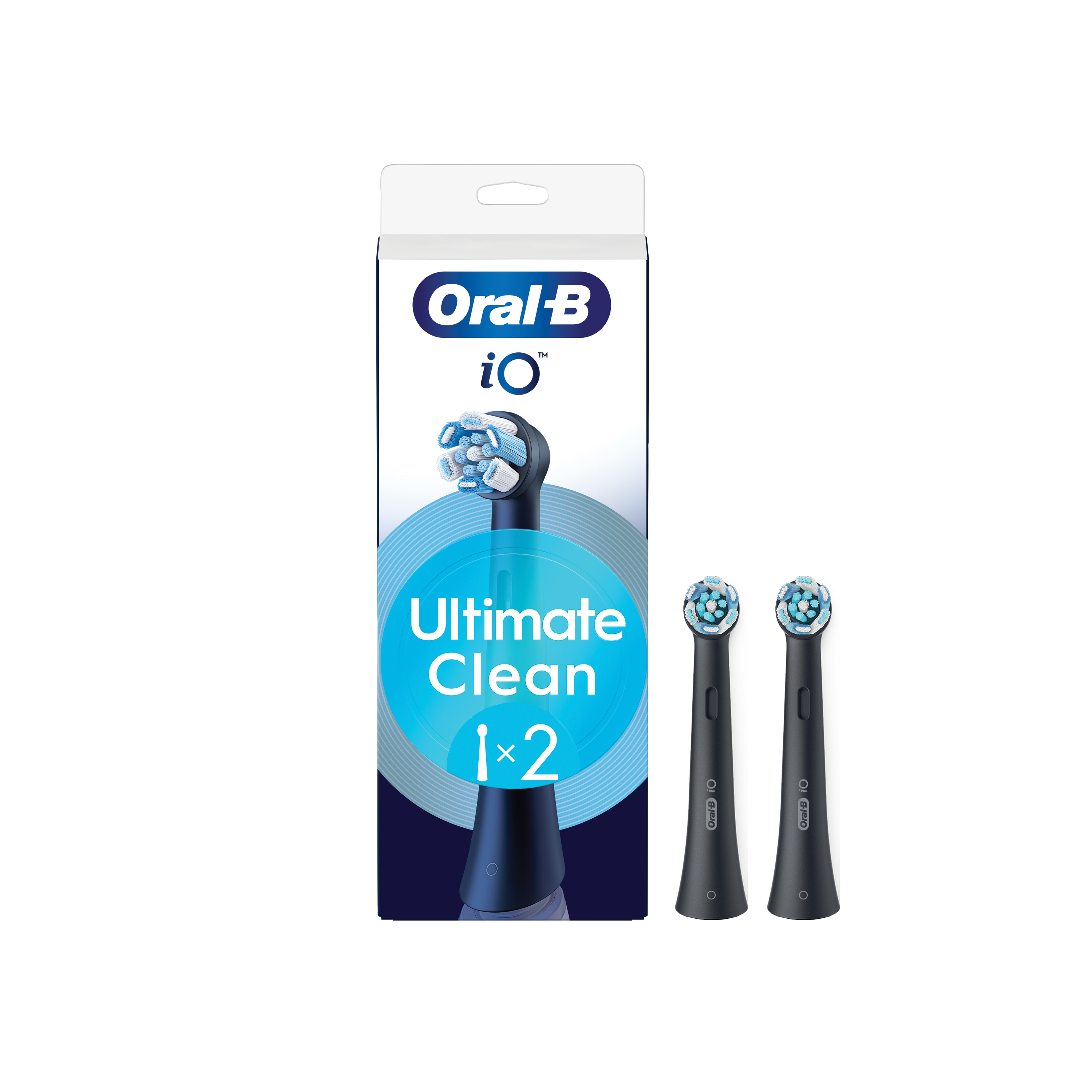 Oral-B Testine di Ricambio iO Ultimate Clean Nere per Spazzolini Elettrici Confezione da 2 - Immagine 13
