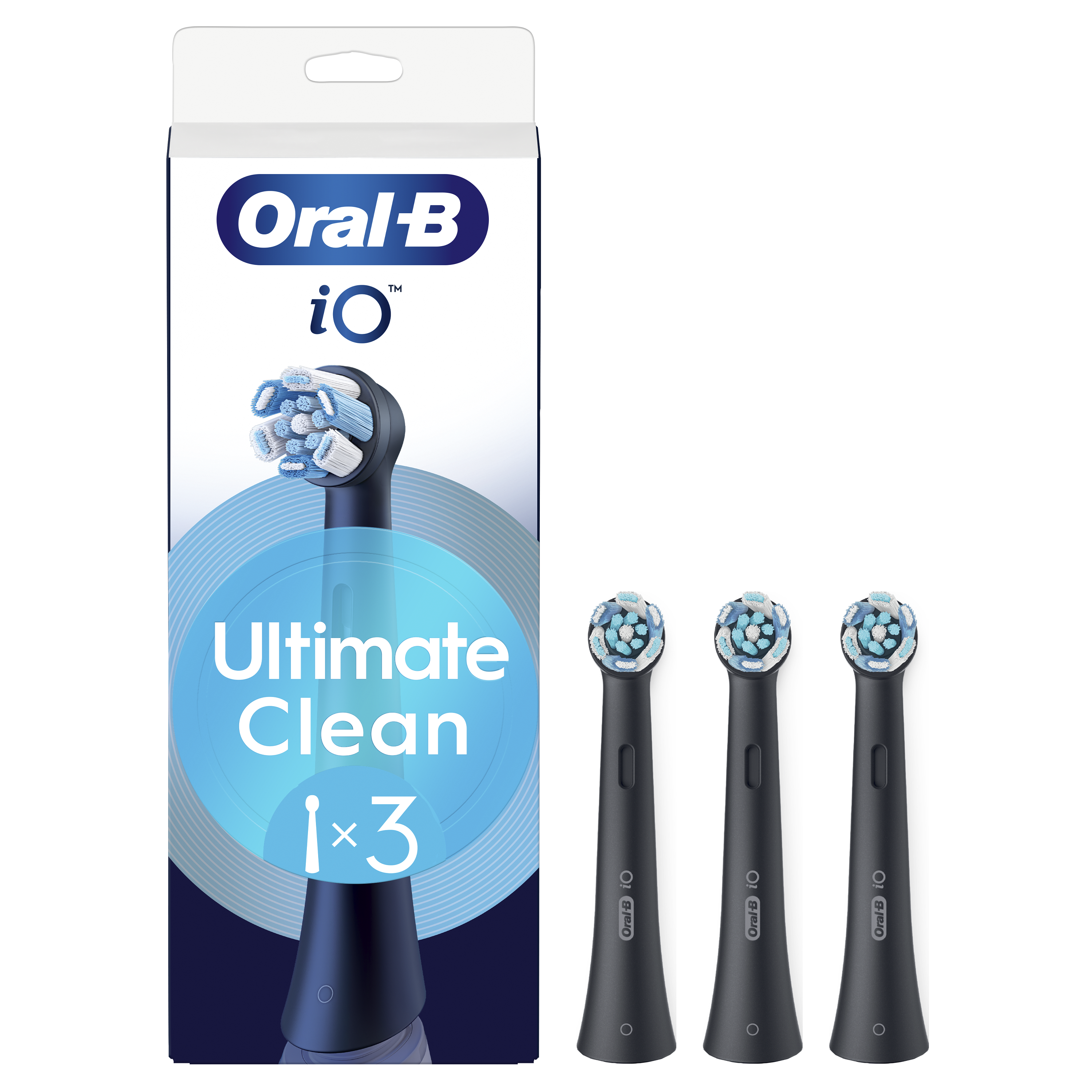 Oral-B Nere Power Ricariche Io Ultimate Clean Black 3 Testine Per Spazzolino Elettrico - Immagine 17