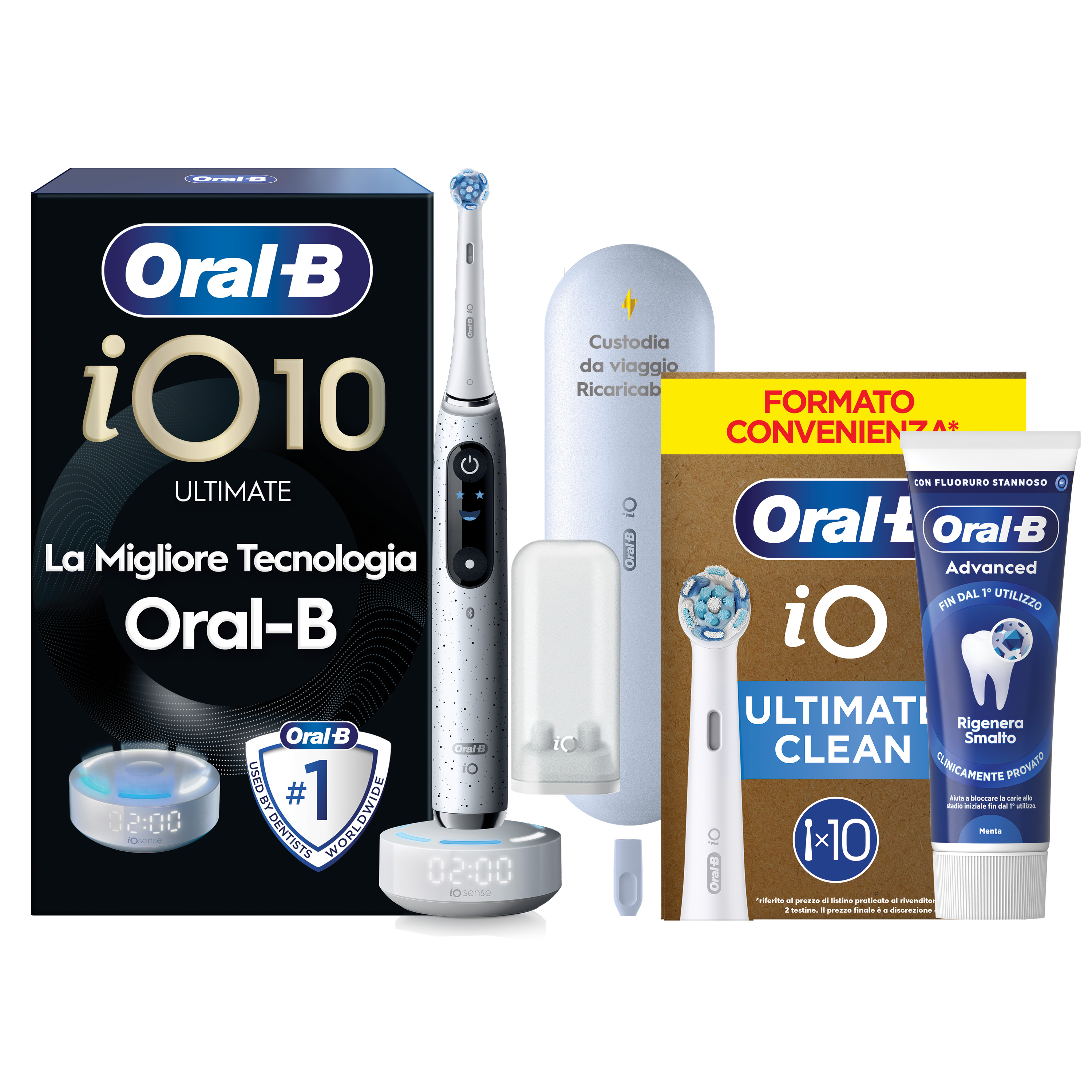 Oral-B - iO 10 - Spazzolino Elettrico - Bianco - Immagine 11