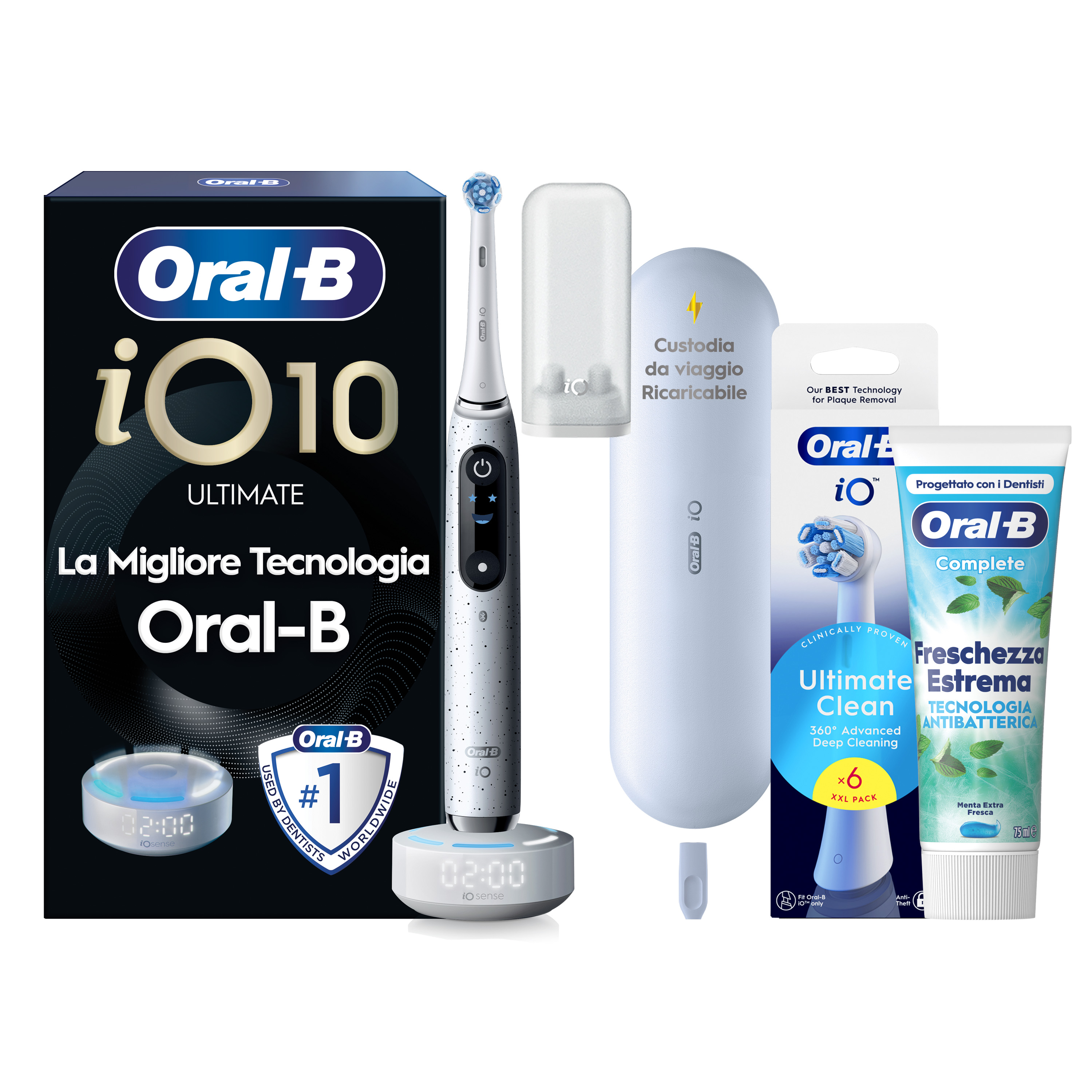 Oral-B - iO 10 - Spazzolino Elettrico - Bianco - Immagine 8
