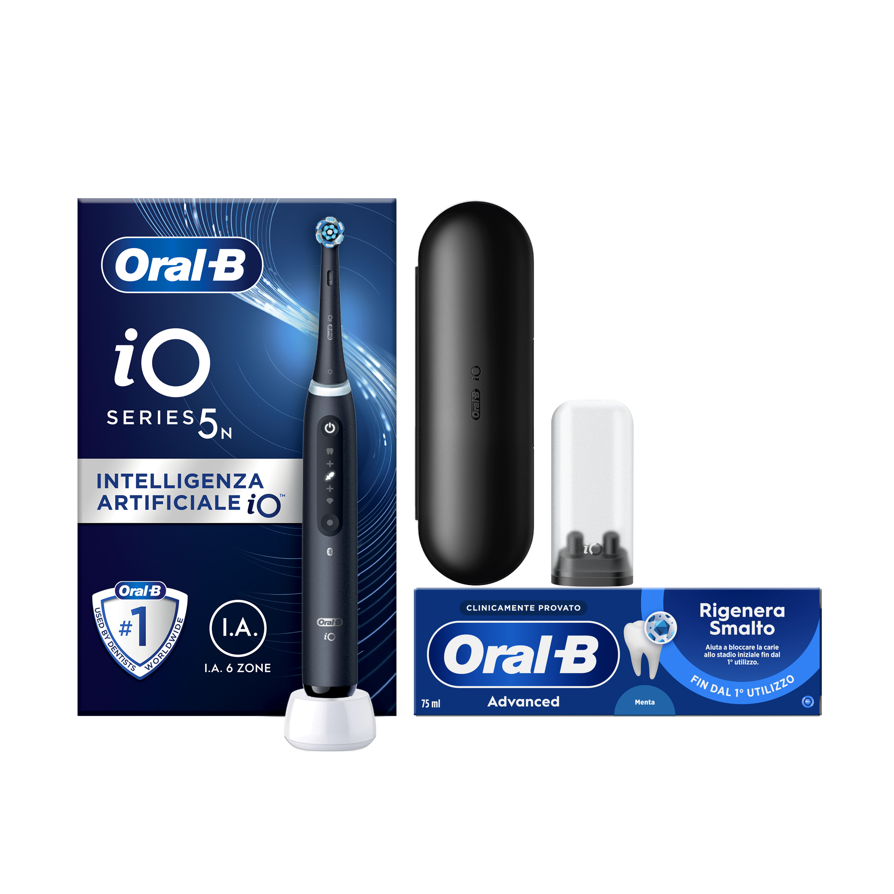 Oral-B Spazzolino Elettrico iO 5 Nero - Immagine 7