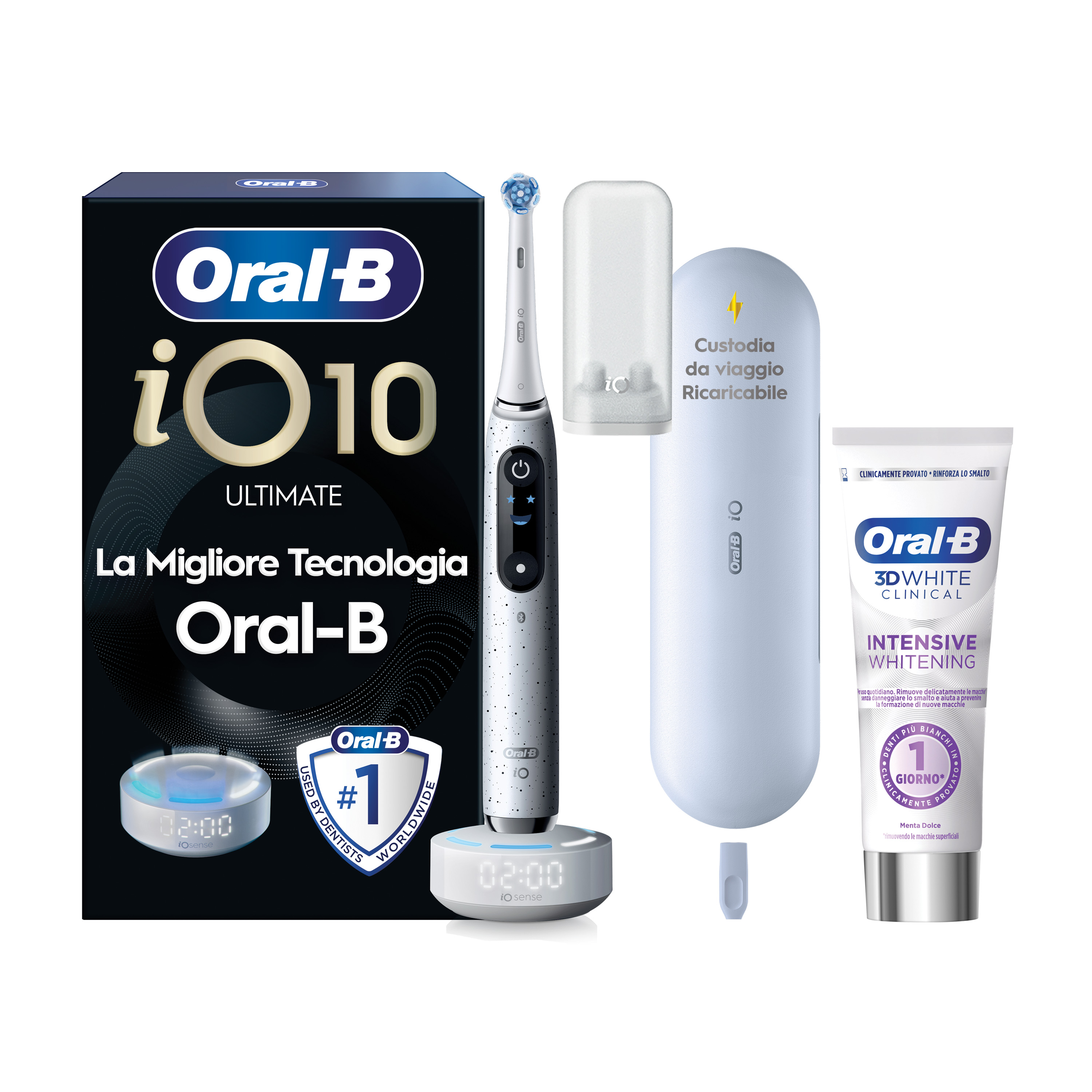 Oral-B - iO 10 - Spazzolino Elettrico - Bianco - Immagine 13