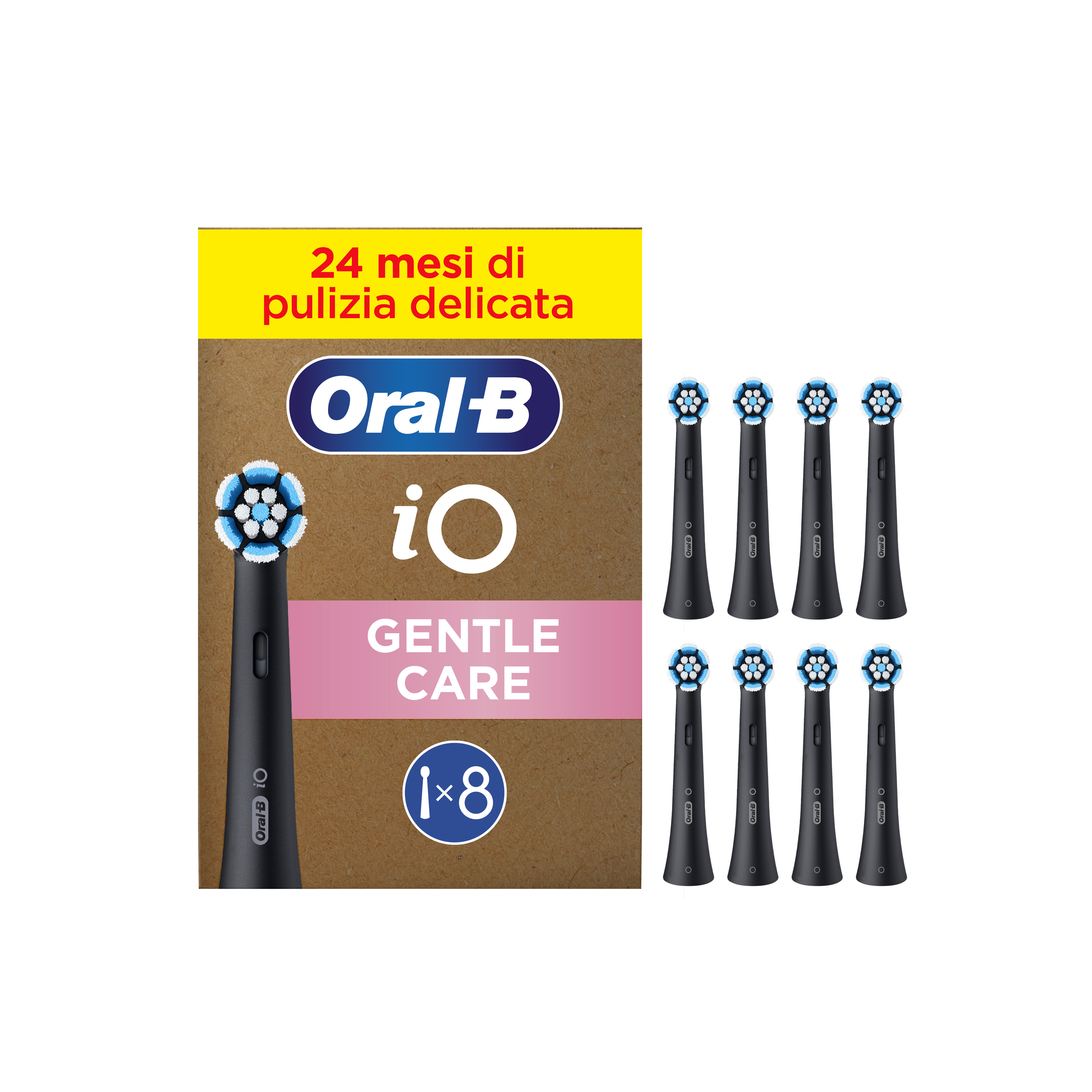 8 ct  iO Gentle Care (Black)