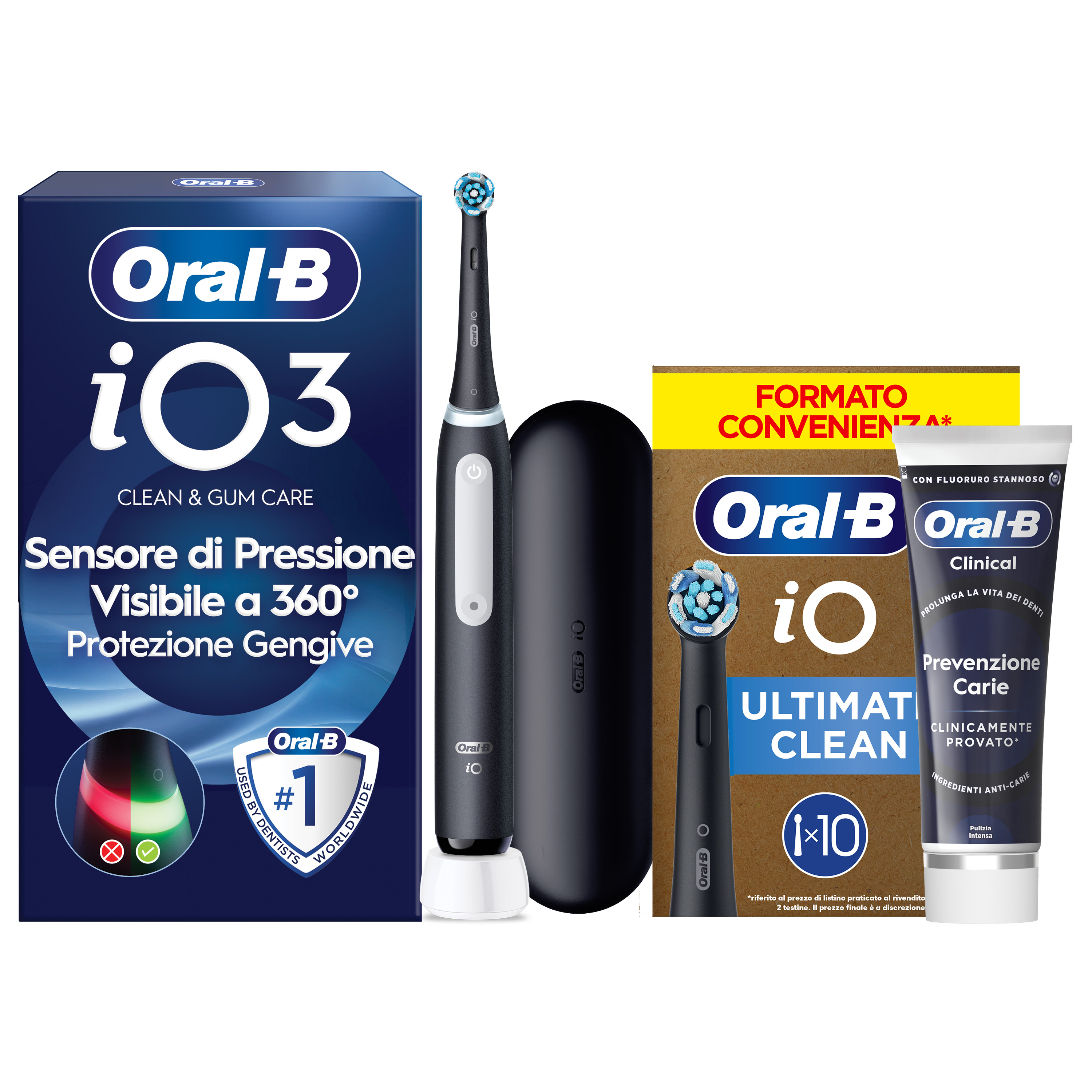 Oral-B Spazzolino Elettrico iO 3 Nero - Tecnologia Avanzata - Sensore di Pressione - Immagine 42
