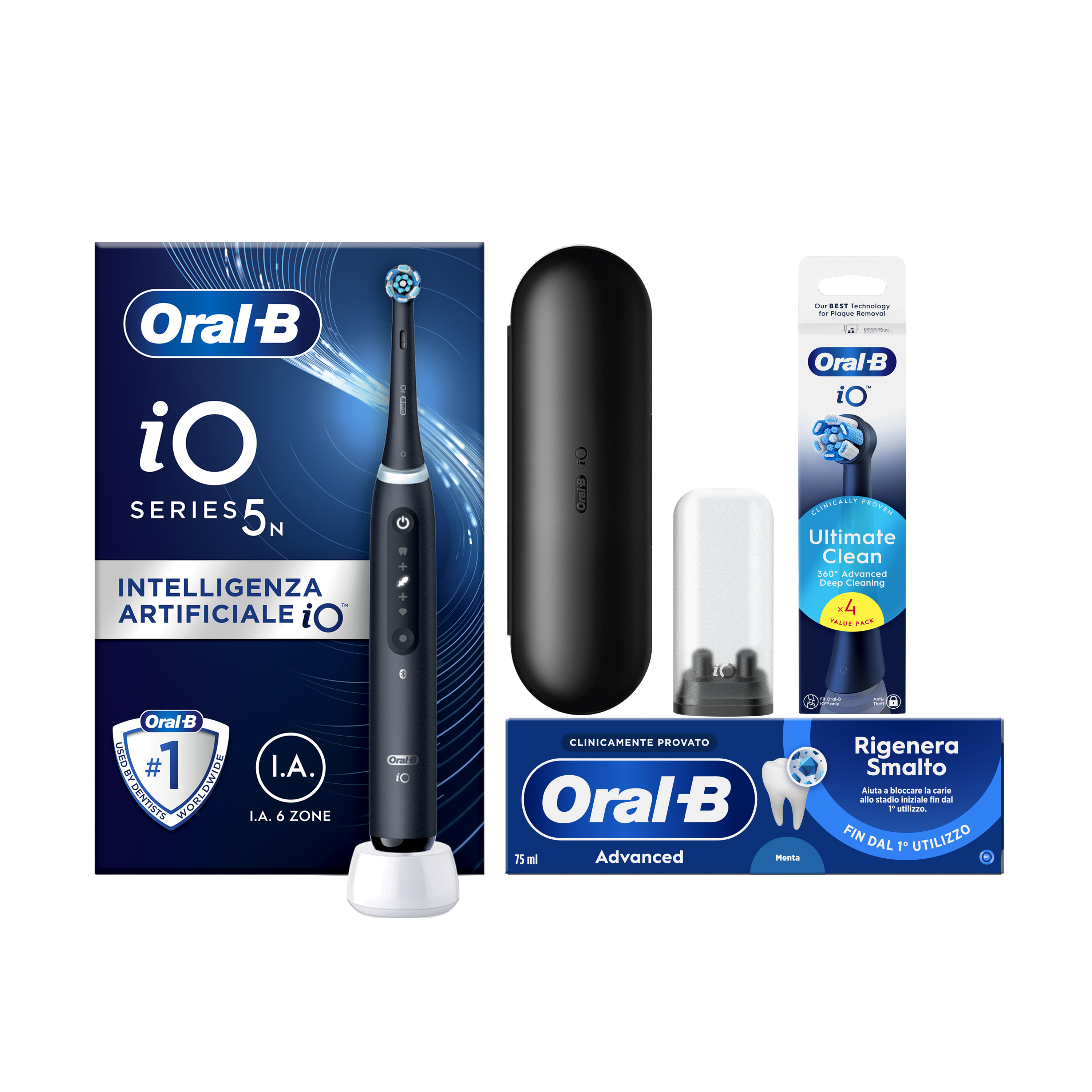 Oral-B Spazzolino Elettrico iO 5 Nero - Immagine 10
