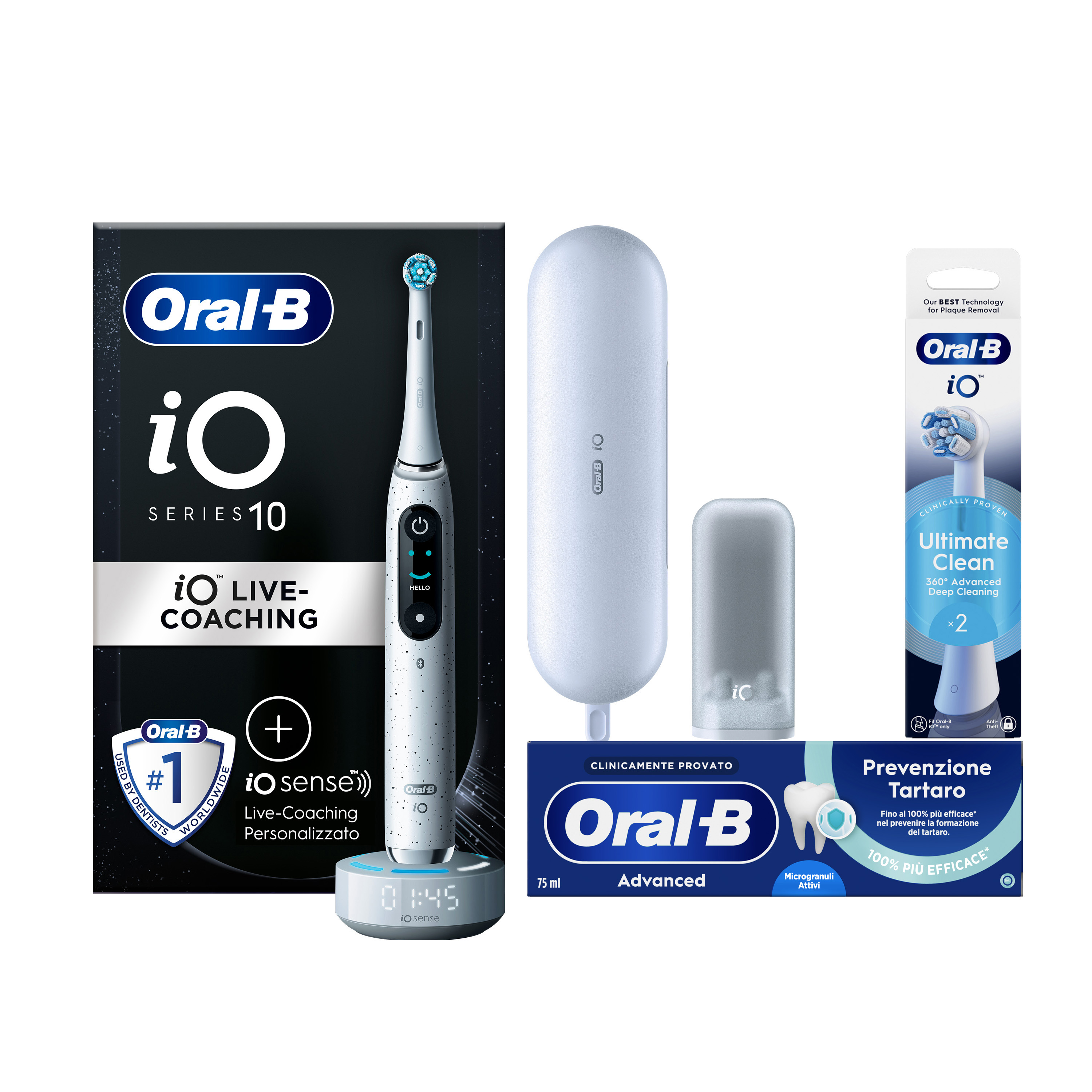 Oral-B - iO 10 - Spazzolino Elettrico - Bianco - Immagine 25