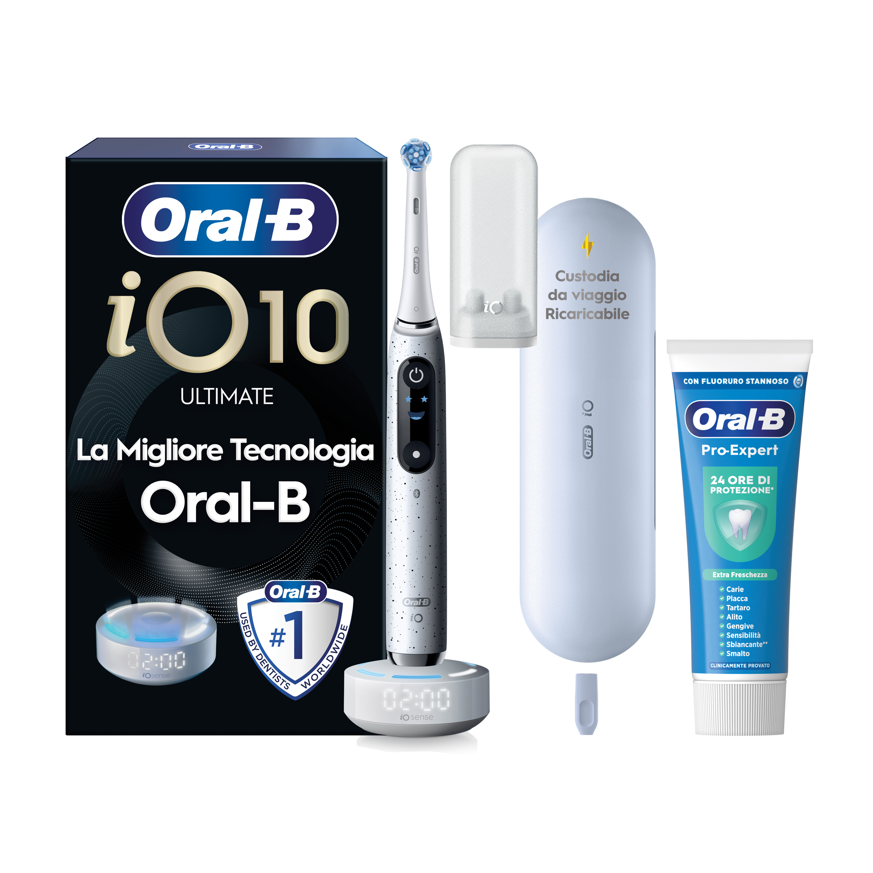 Oral-B - iO 10 - Spazzolino Elettrico - Bianco - Immagine 12