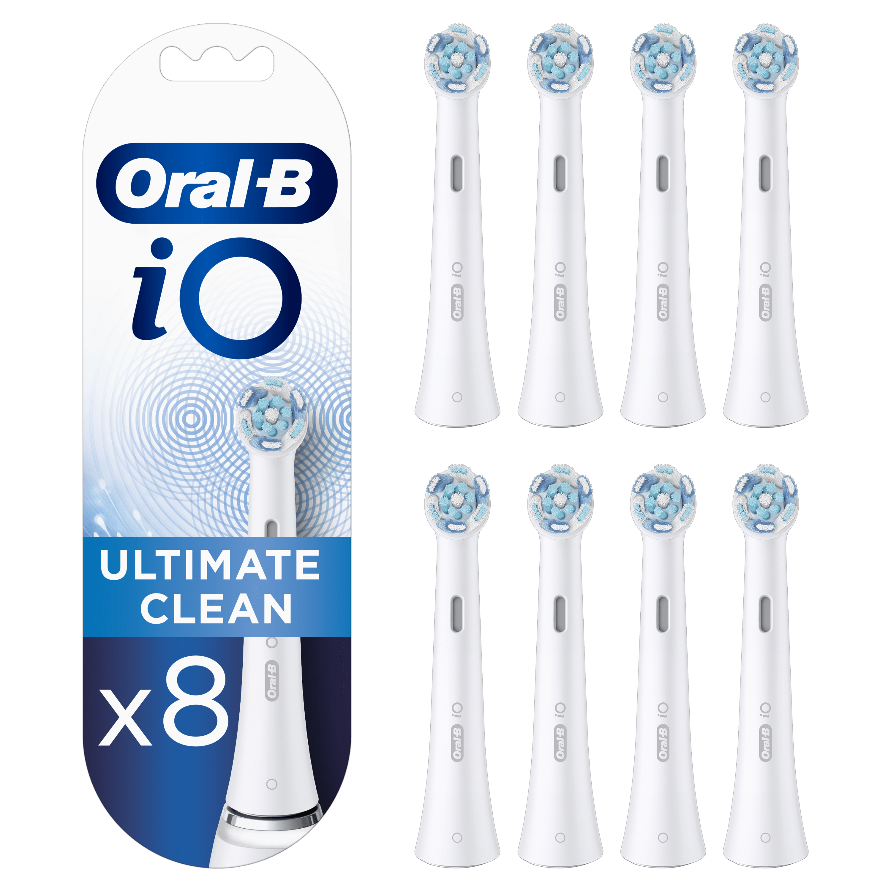 Oral-B Testine di Ricambio iO Ultimate Clean Bianche, Confezione da 8 - Immagine 11