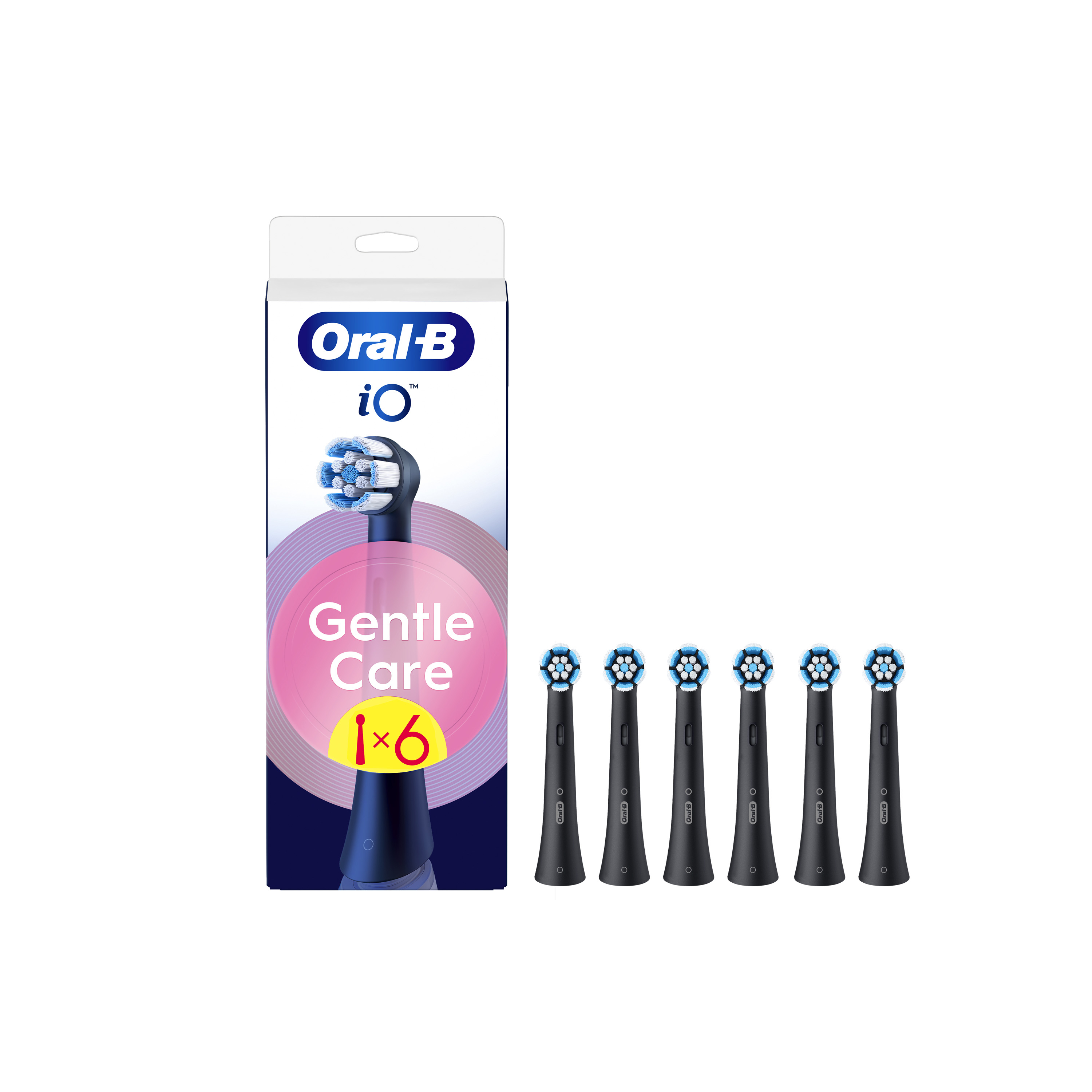 6 ct XXL Pack iO Gentle Care (Black)