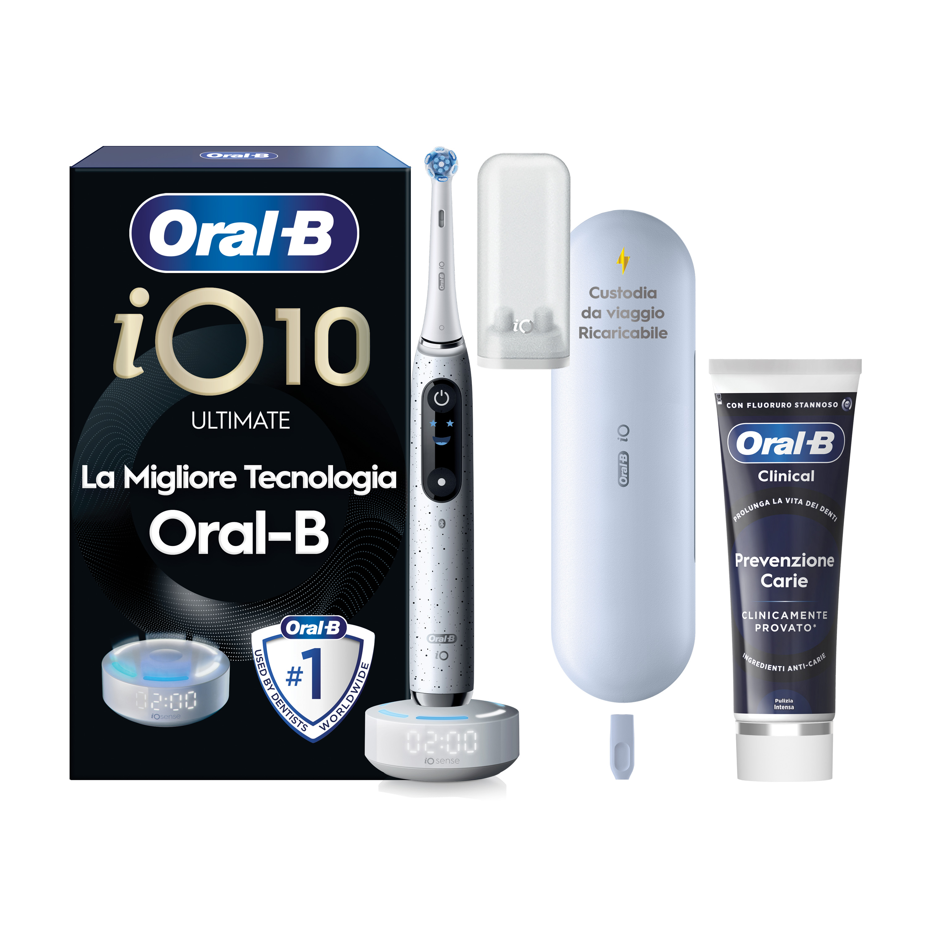 Oral-B - iO 10 - Spazzolino Elettrico - Bianco - Immagine 16