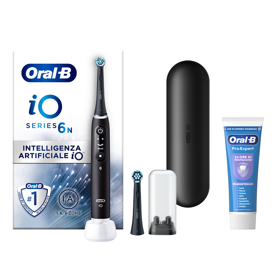 OB PW iO6 BLACK+ Dentifricio Oral B