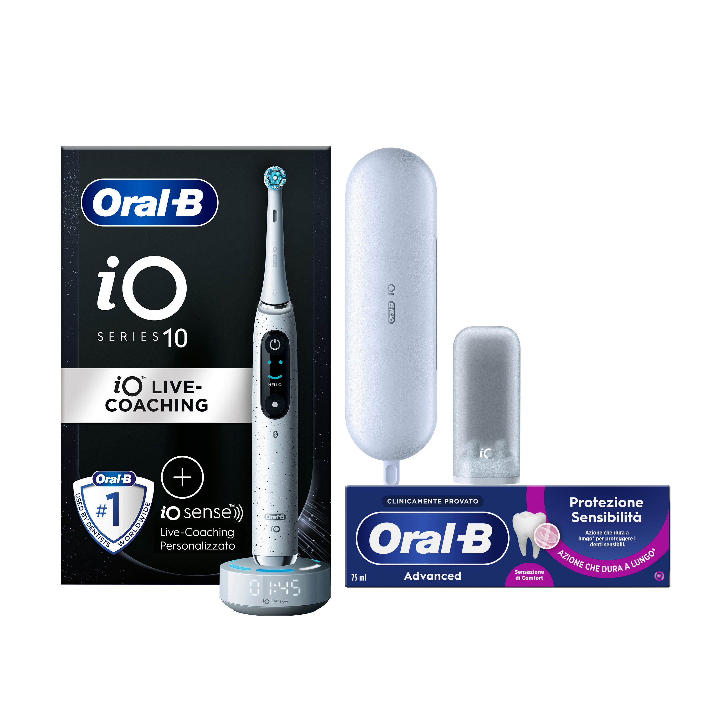 Oral-B - iO 10 - Spazzolino Elettrico - Bianco - Immagine 23