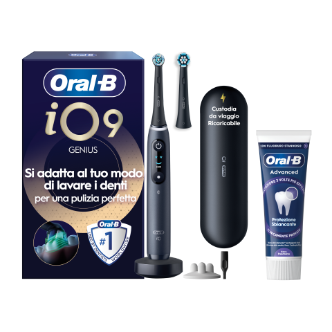 Oral-B - Procter & Gamble Io 9 Black Spazzolino Elettrico + 2 Refill - Immagine 39