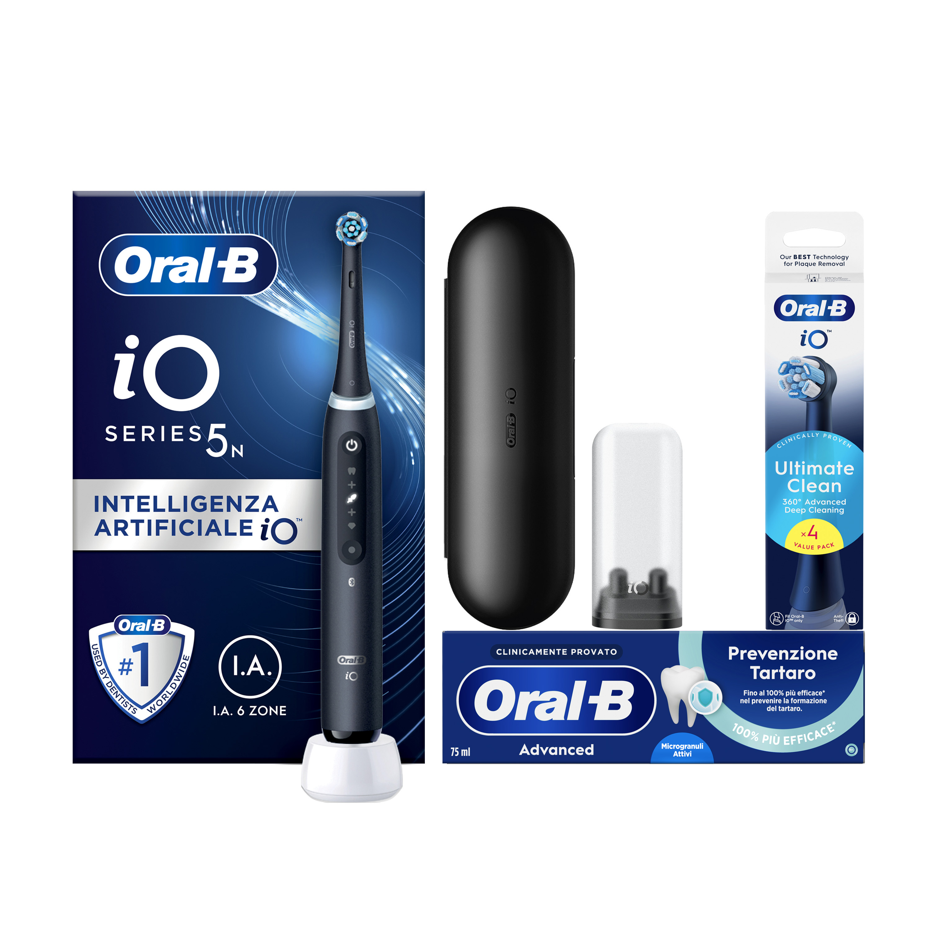 Oral-B Spazzolino Elettrico iO 5 Nero - Immagine 8