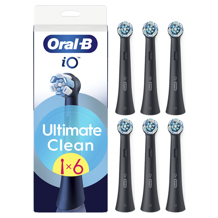6 ct XXL Pack iO Ultimate Clean (Black)