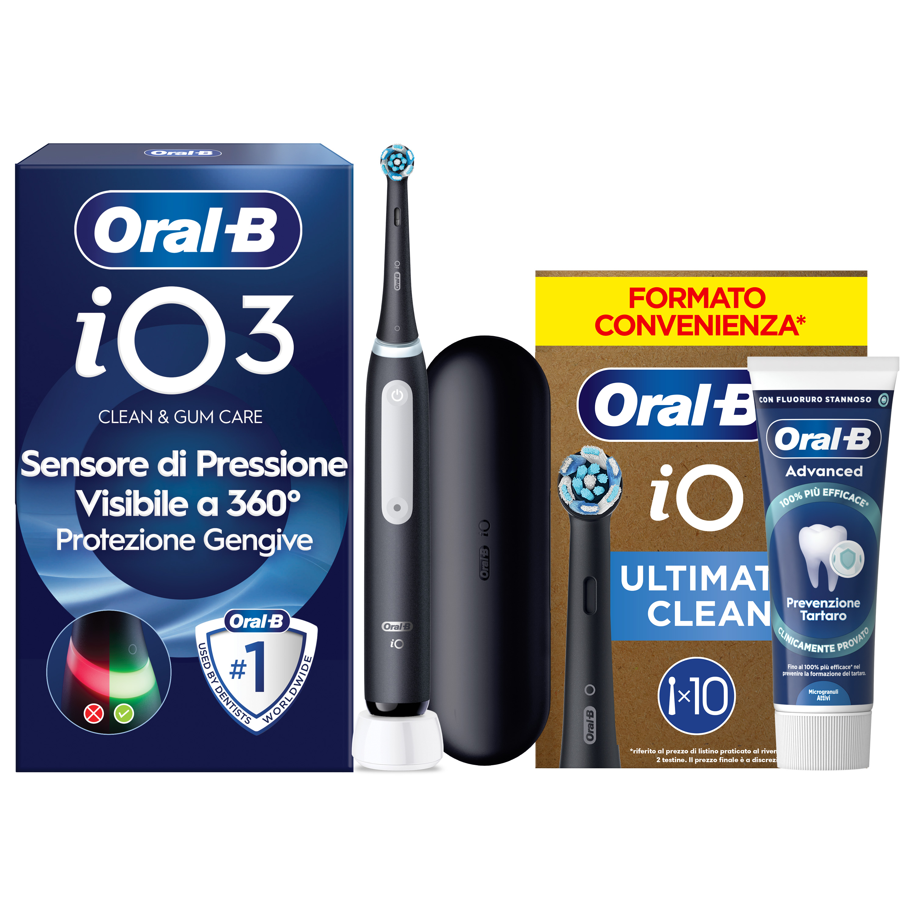 Oral-B Spazzolino Elettrico iO 3 Nero - Tecnologia Avanzata - Sensore di Pressione - Immagine 43