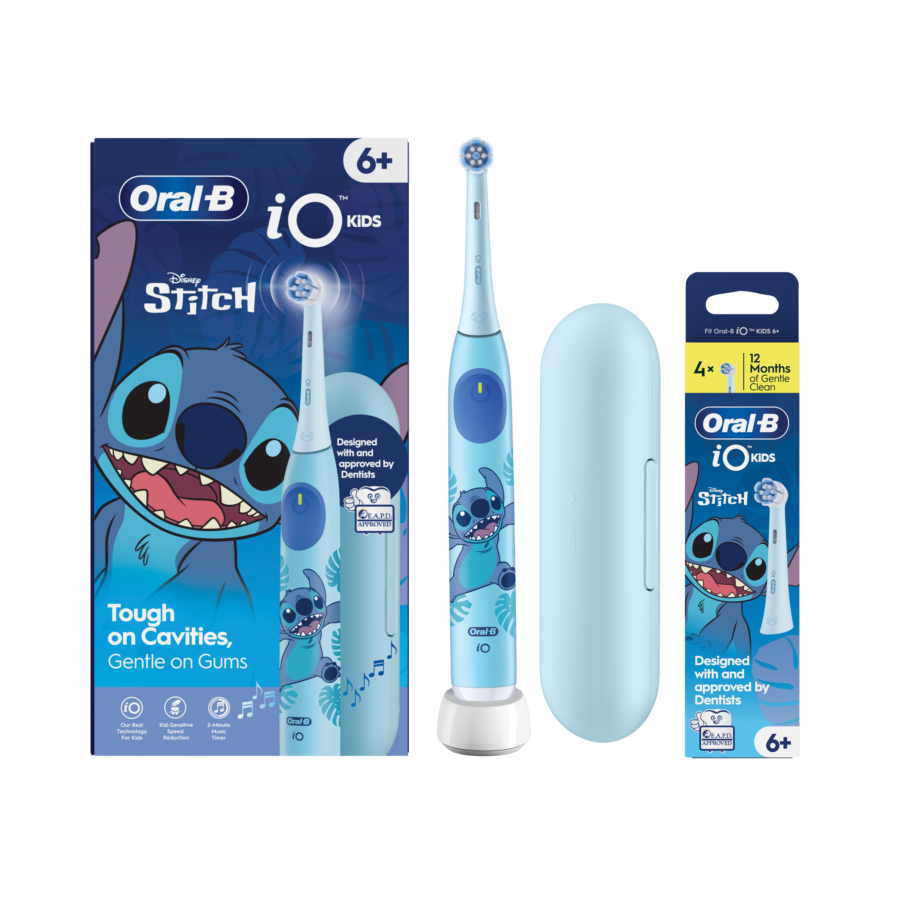 Oral-B iO Kids 6+ Spazzolino Elettrico Stitch Disney - Morbido - Rosa - Immagine 17