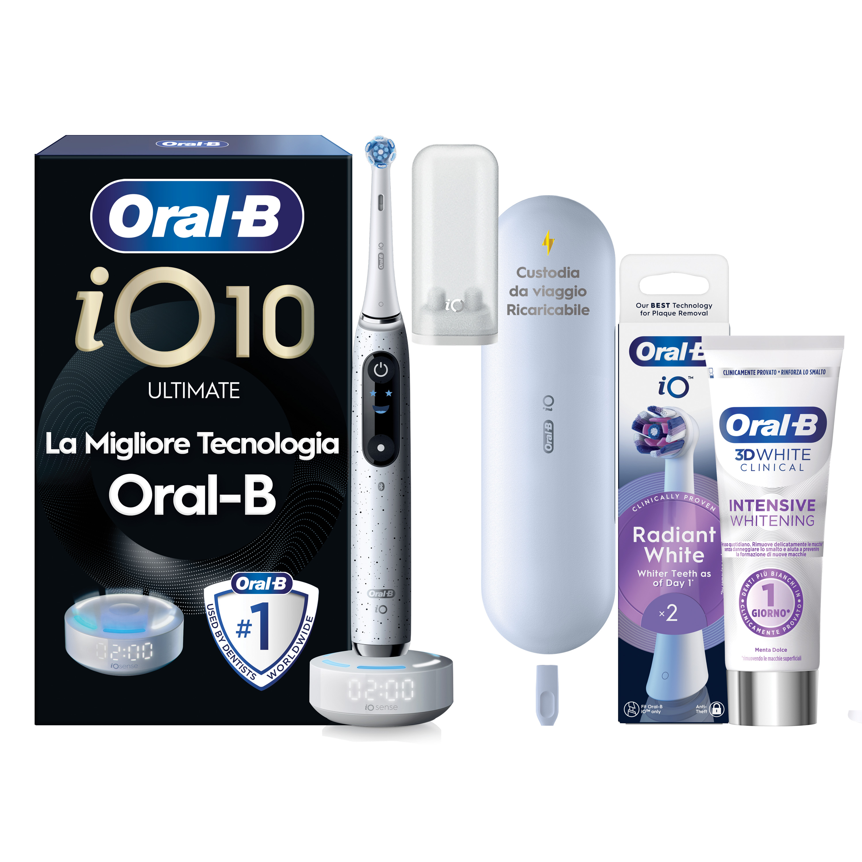 Oral-B - iO 10 - Spazzolino Elettrico - Bianco - Immagine 27