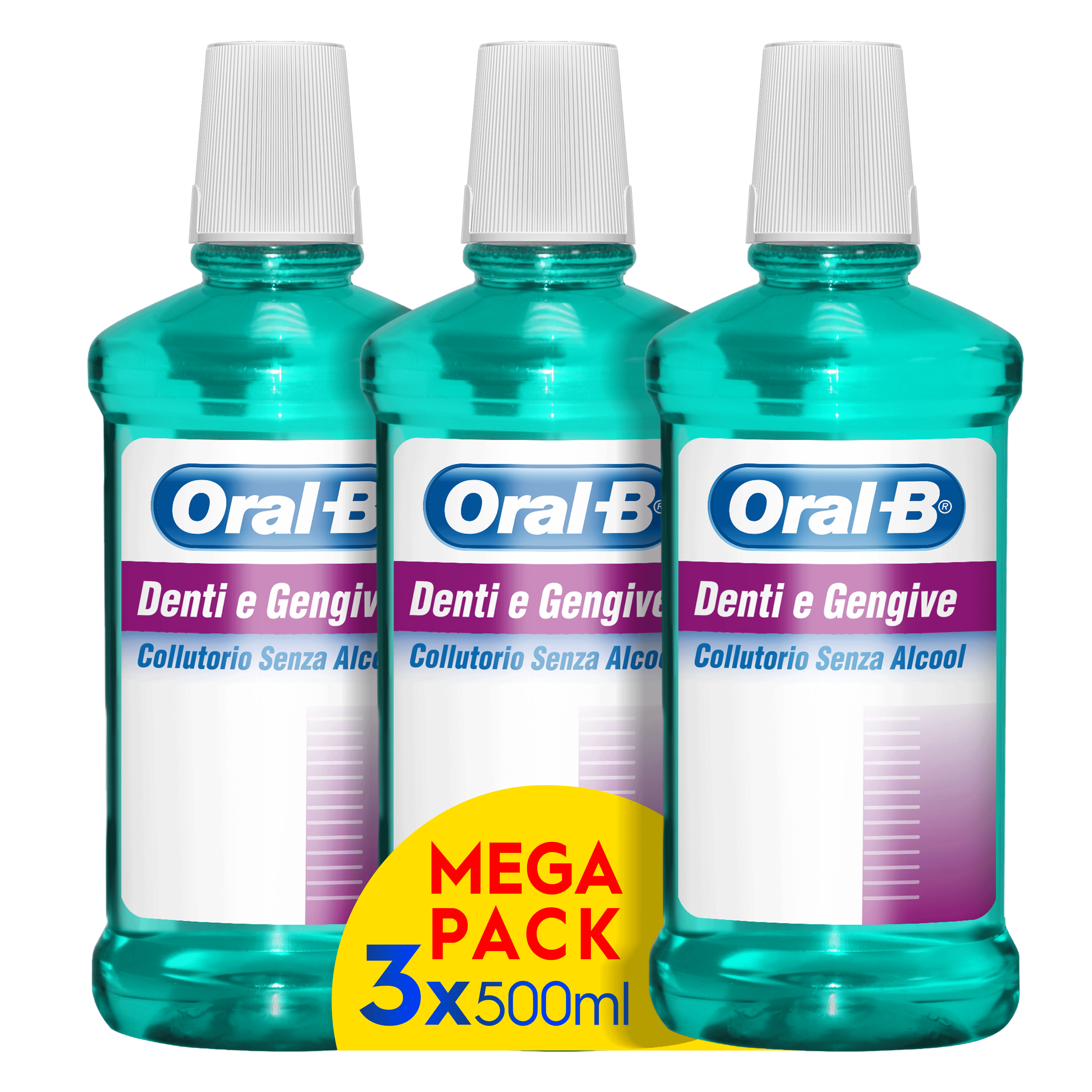 Oral-B Collutorio Denti E Gengive (3X500ml)