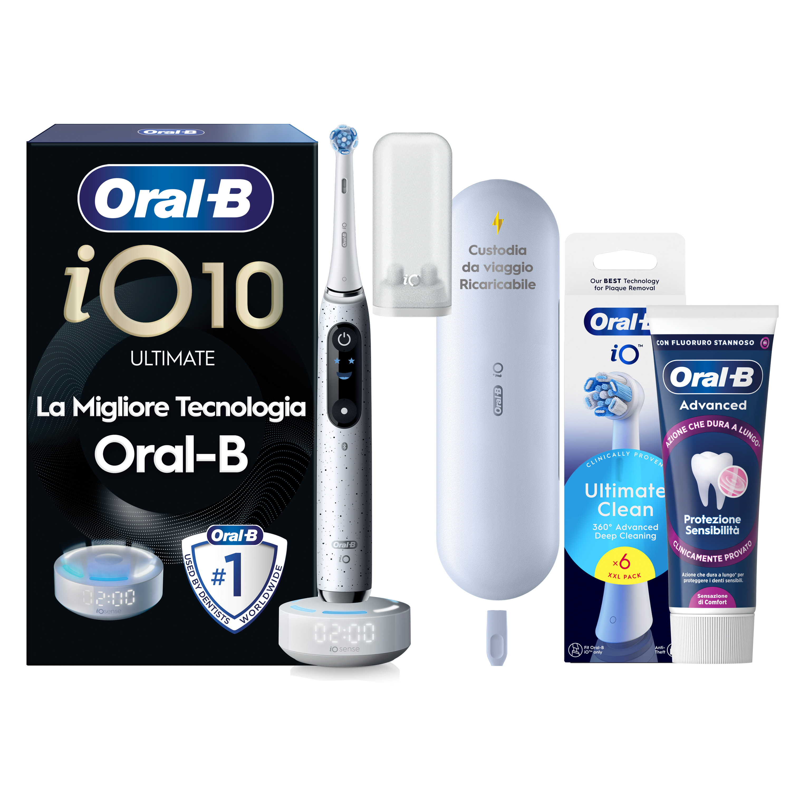 Oral-B - iO 10 - Spazzolino Elettrico - Bianco - Immagine 14