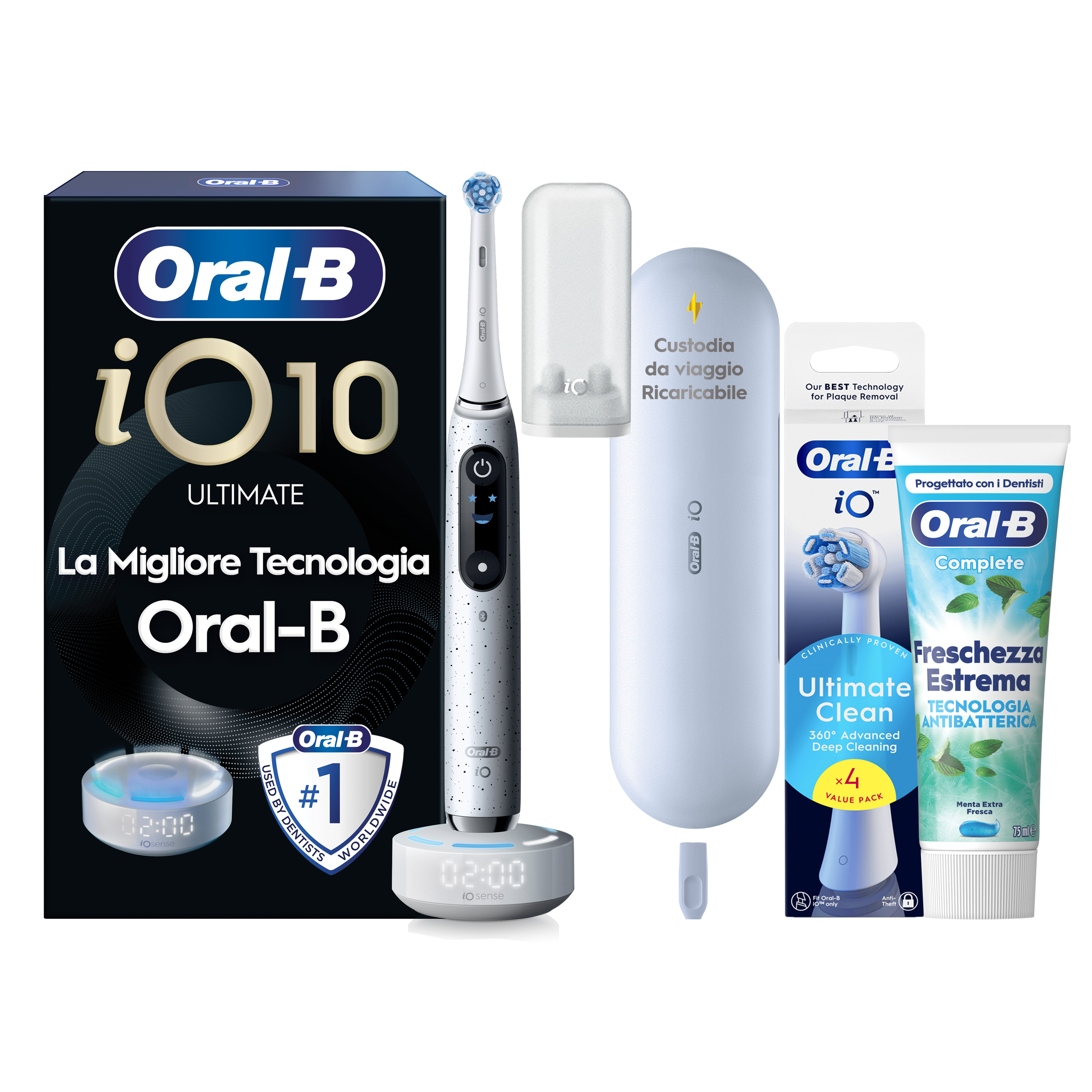 Oral-B - iO 10 - Spazzolino Elettrico - Bianco - Immagine 7