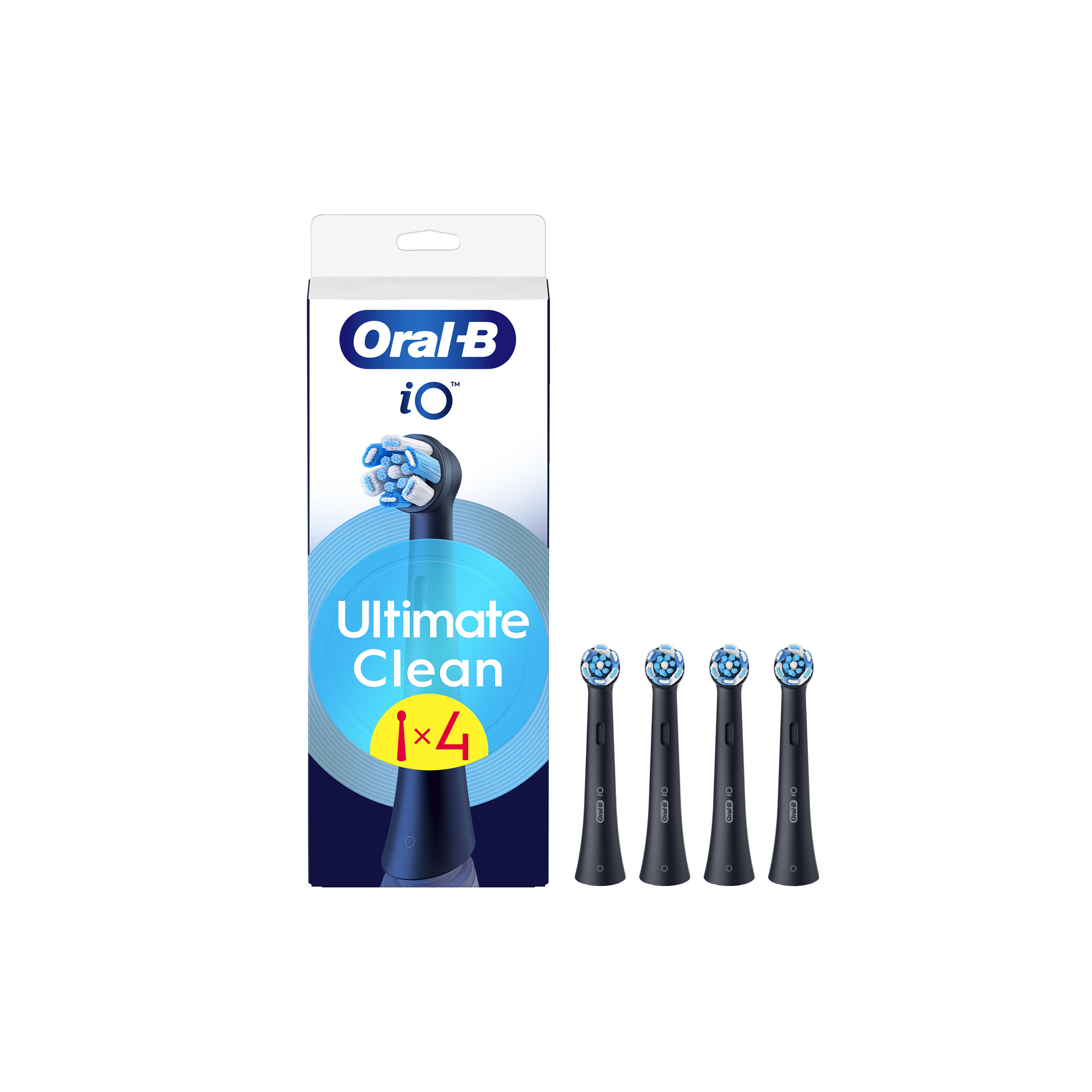4 ct Value Pack iO Ultimate Clean (Black)
