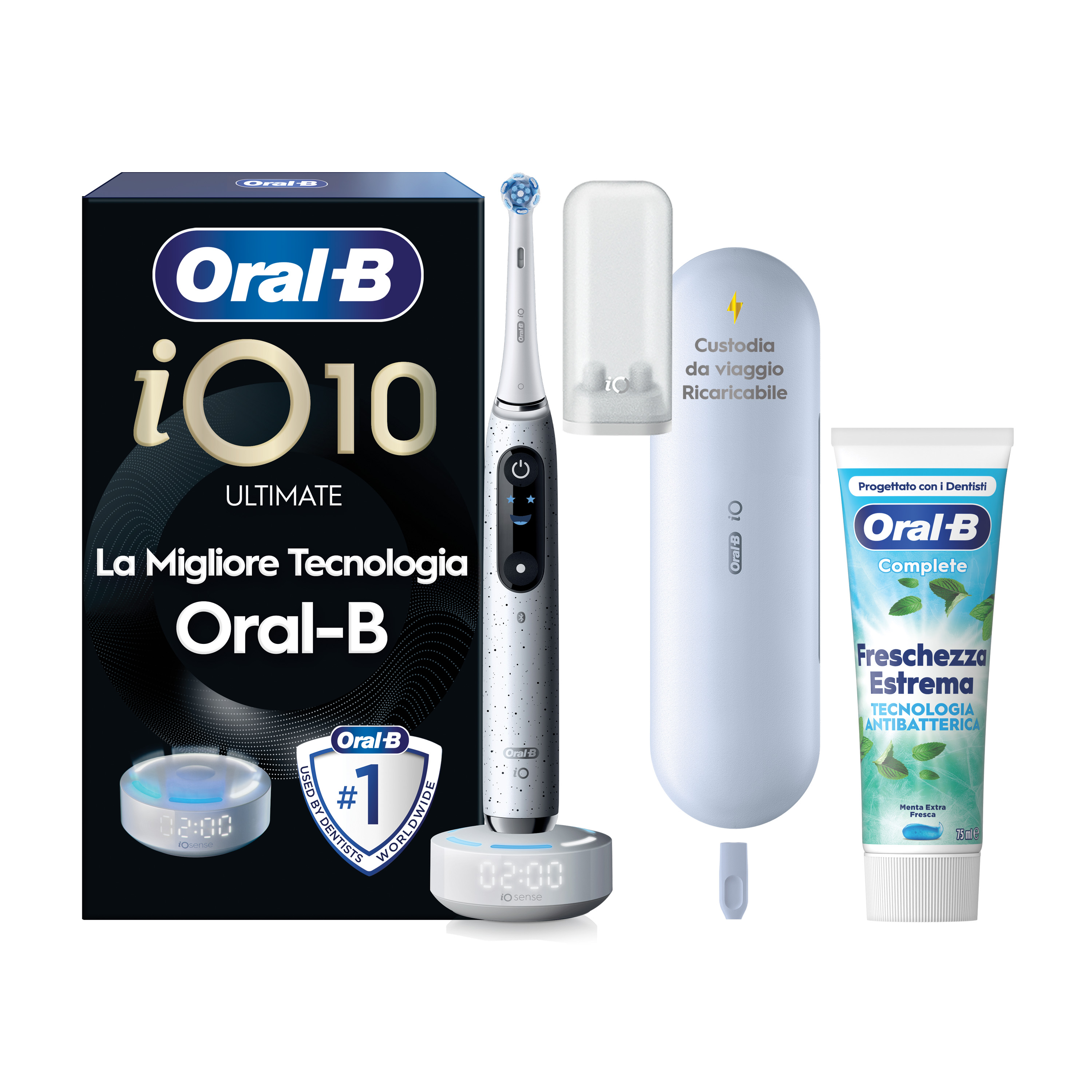Oral-B - iO 10 - Spazzolino Elettrico - Bianco - Immagine 5