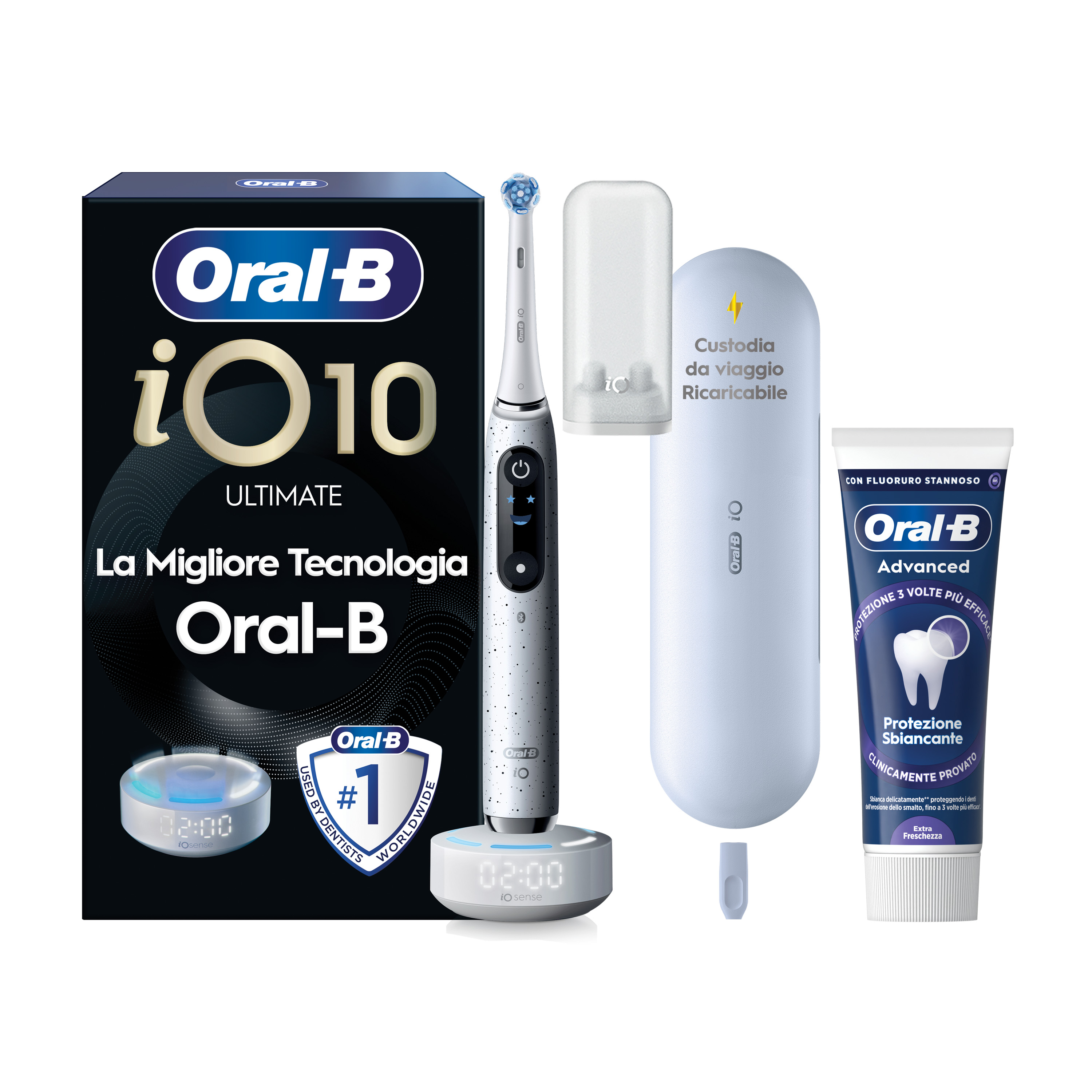 Oral-B - iO 10 - Spazzolino Elettrico - Bianco - Immagine 24